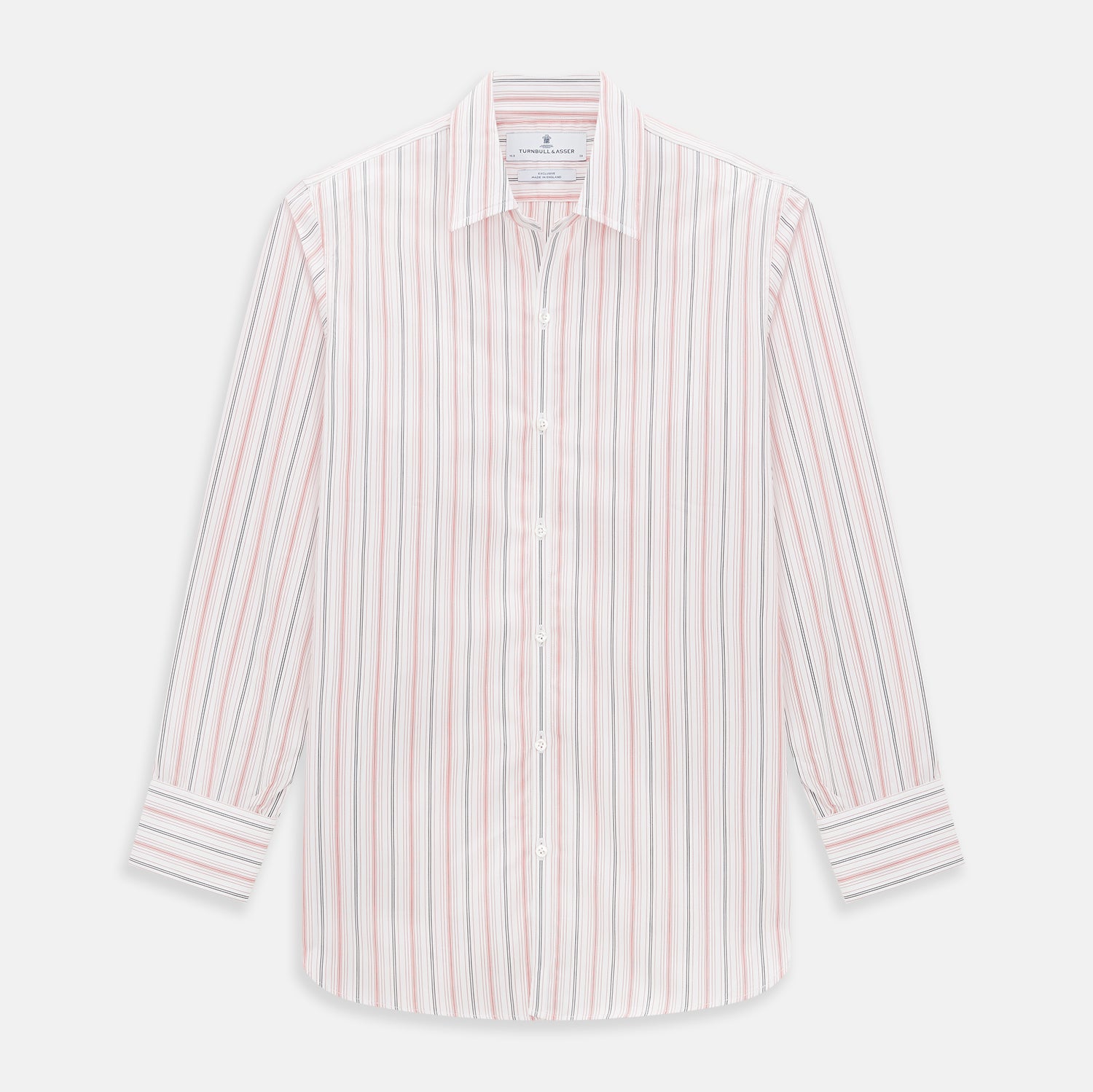 Image 1 of product Red Multi Pencil Stripe Windsor Shirt