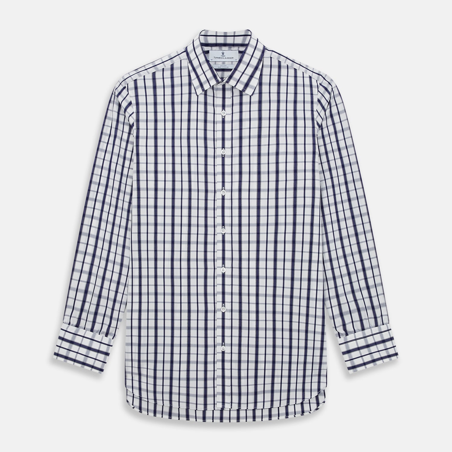 Image 1 of product Navy Plaid Check Mayfair Shirt