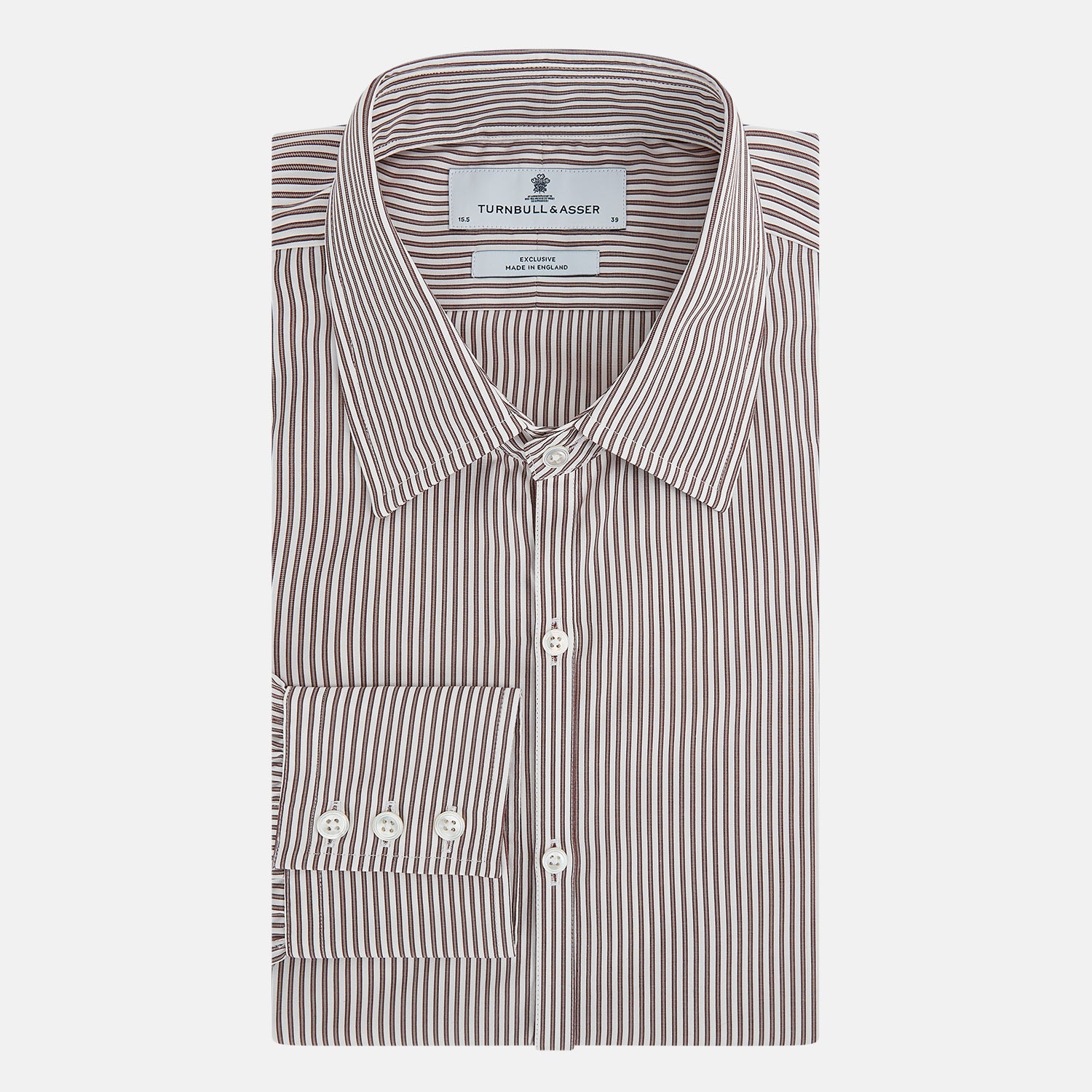 Image 5 of product Burgundy Halo Stripe Westminster Shirt