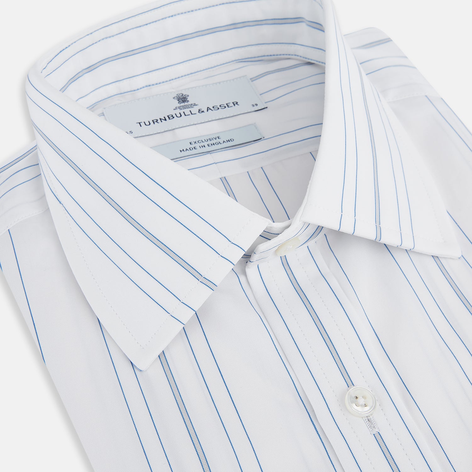 Image 2 of product Pale Blue Multi Stripe Mayfair Shirt