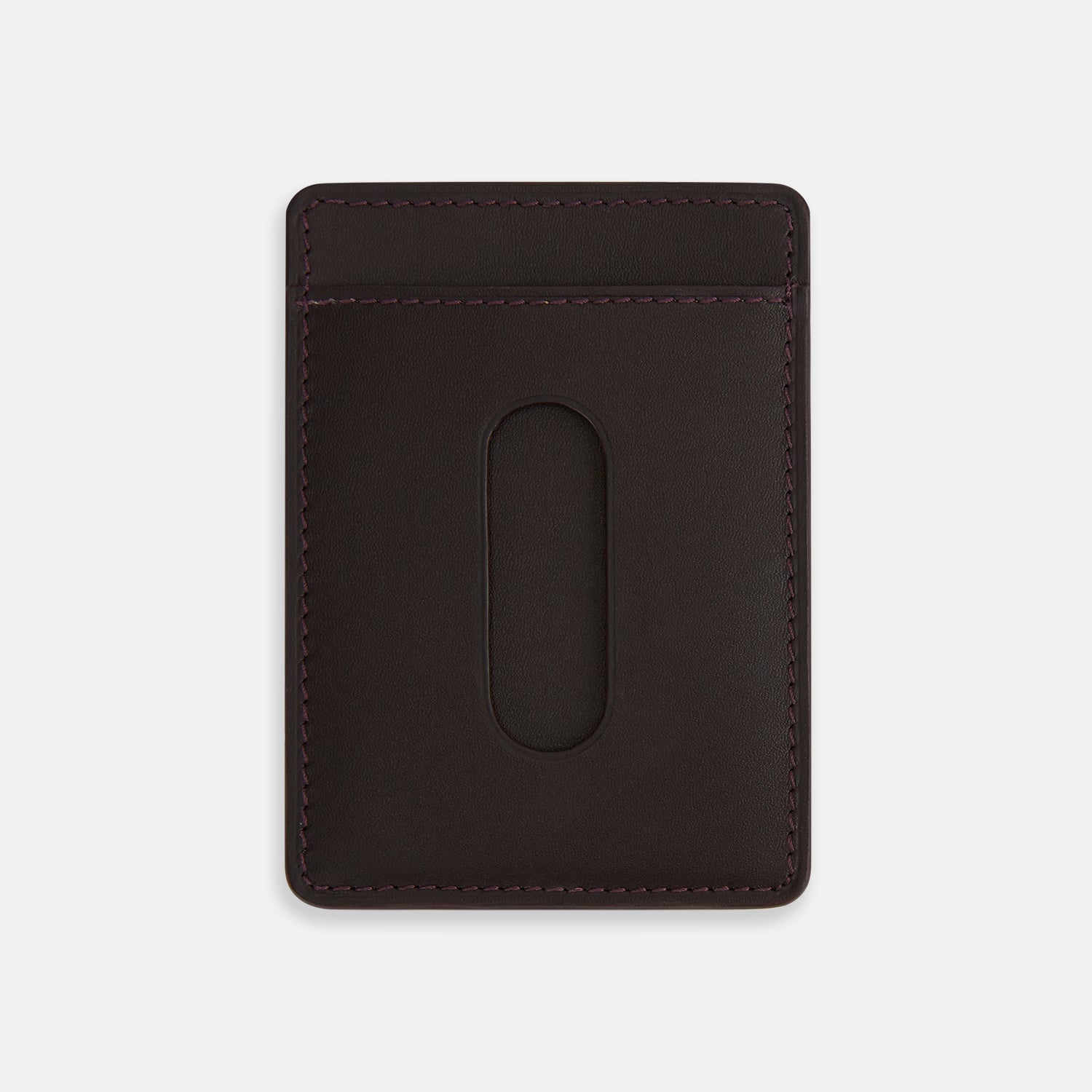 Image 2 of product Burgundy Two-slot Card Case