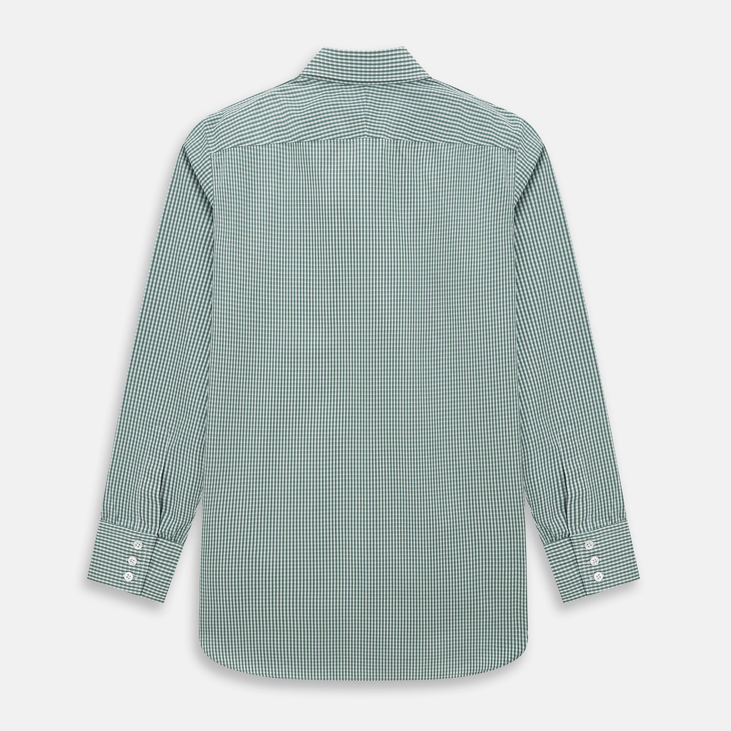 Image 3 of product MELON GREEN MICRO SHADOW CHECK WESTMINSTER SHIRT