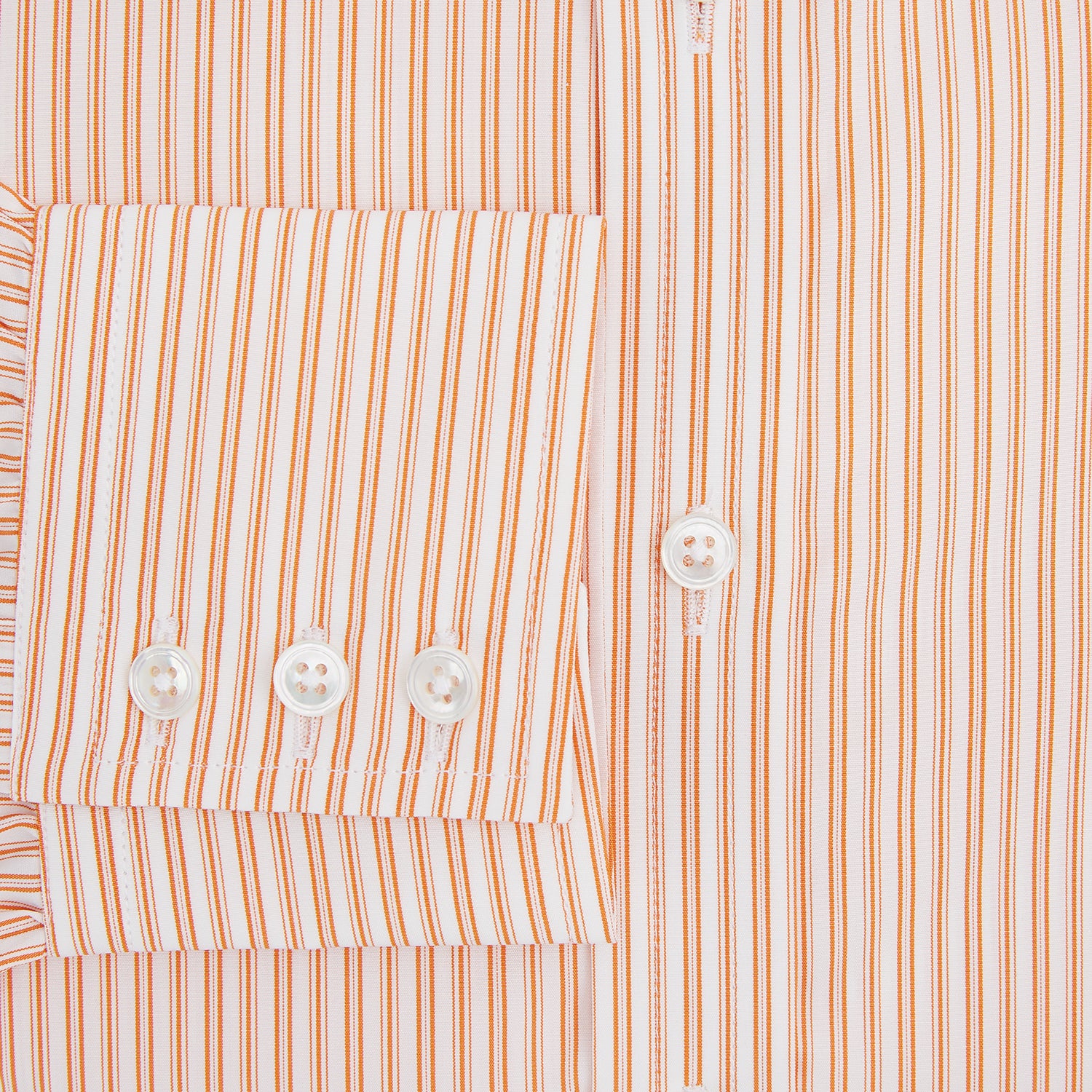 Image 4 of product Orange Ticking Stripe Mayfair Shirt