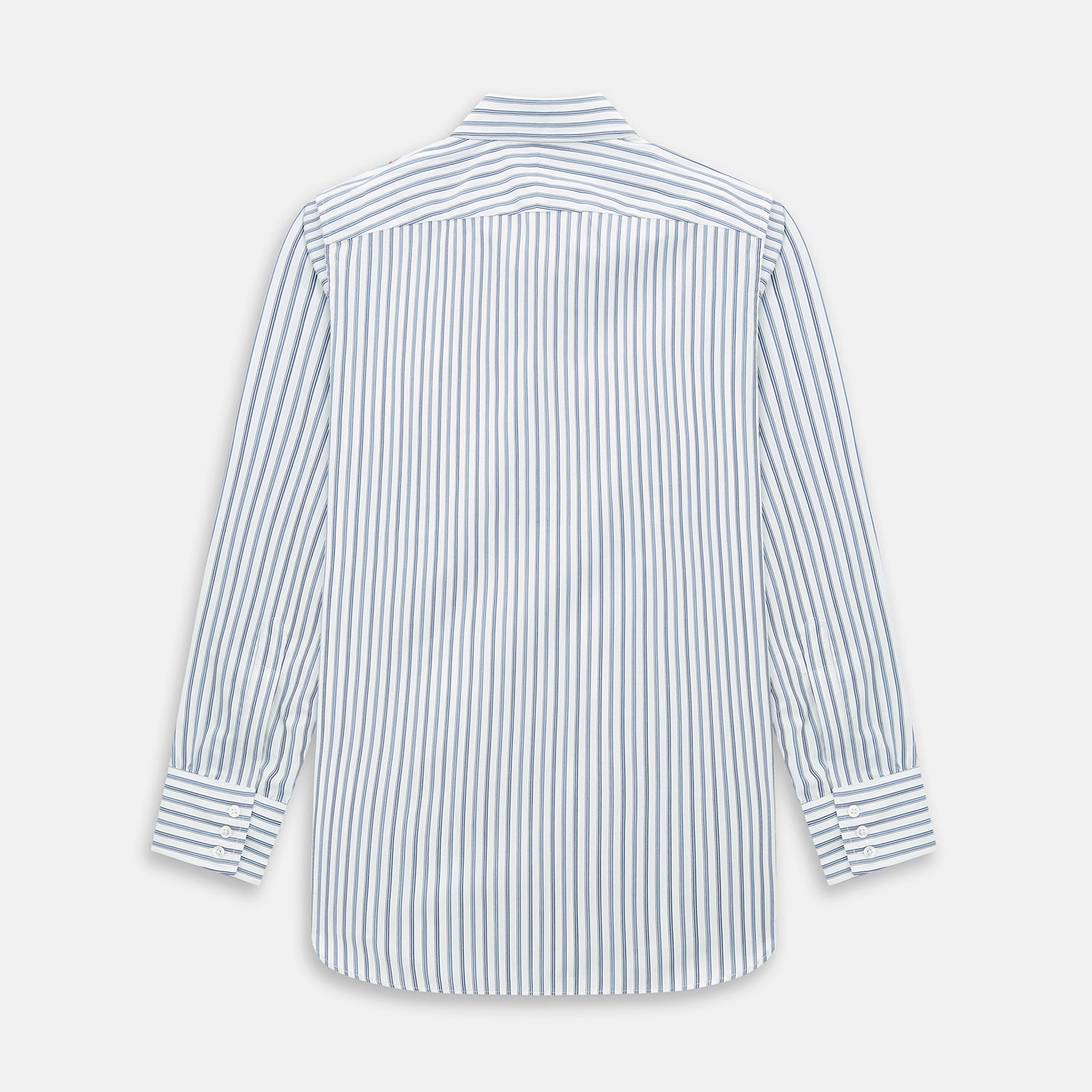 Image 3 of product SAPPHIRE BLUE MULTI TRACK STRIPE WINDSOR SHIRT