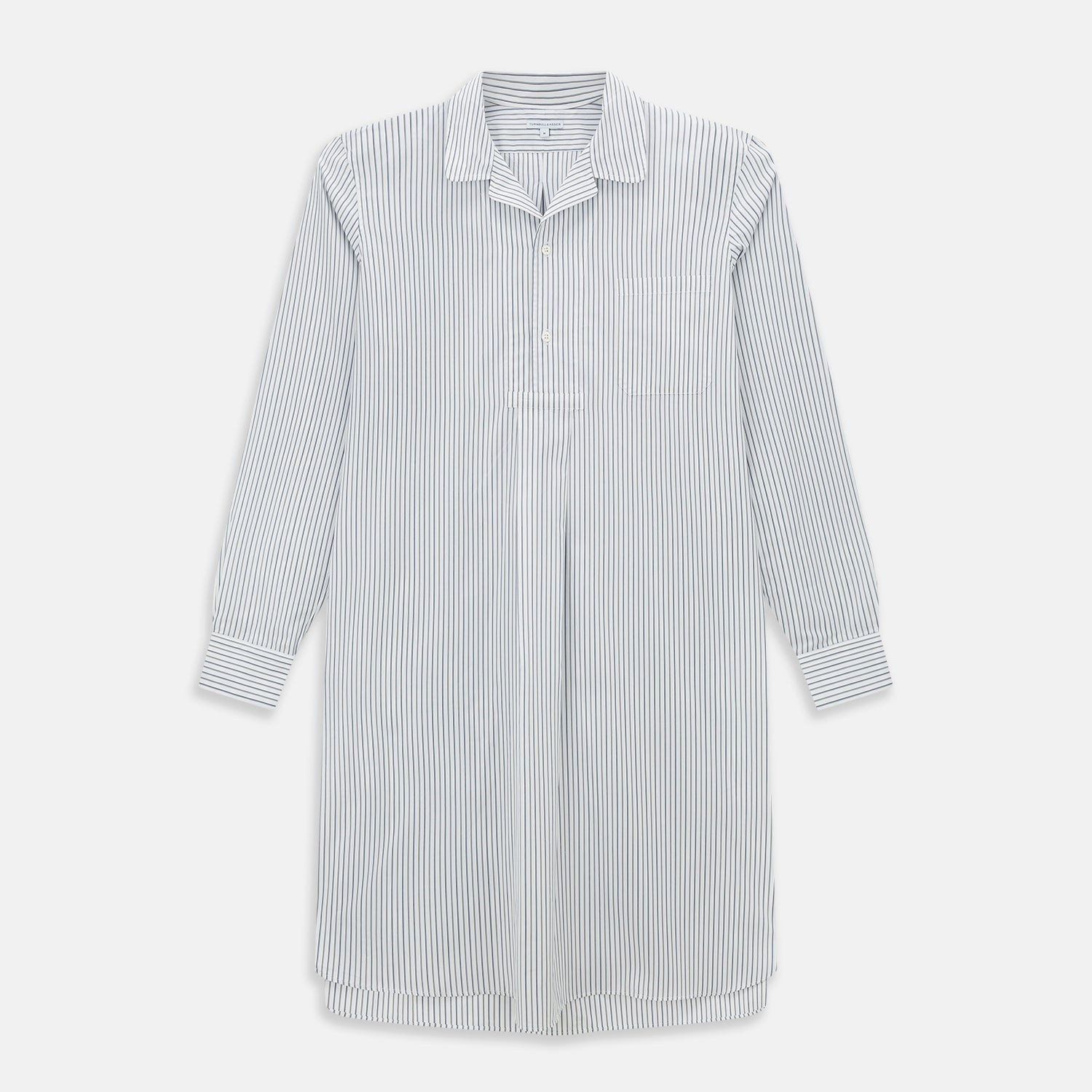 Image 1 of product Brown Multi Stripe Quarzo Nightshirt