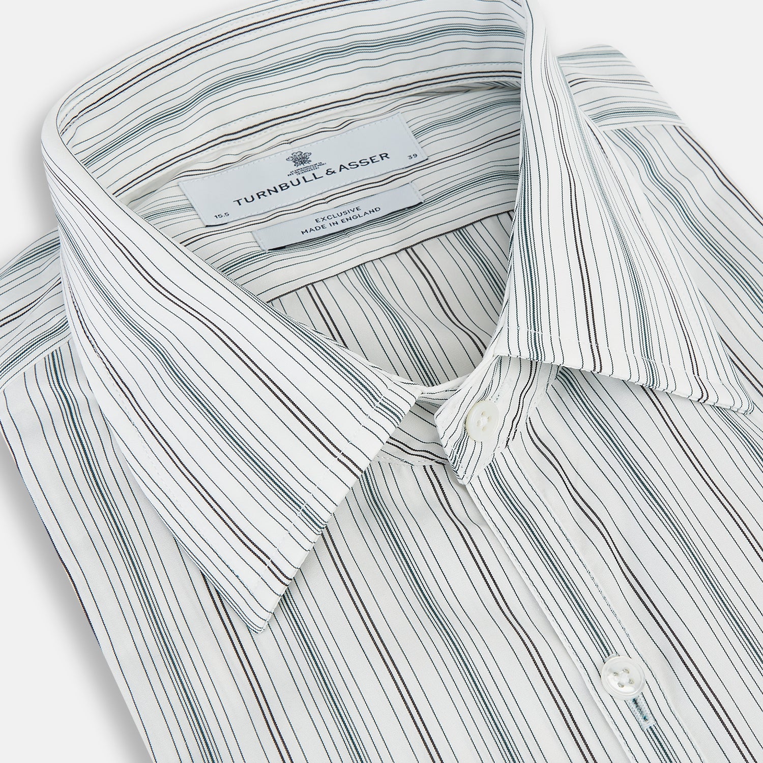 Image 2 of product Forest Green Multi Stripe Westminster Shirt