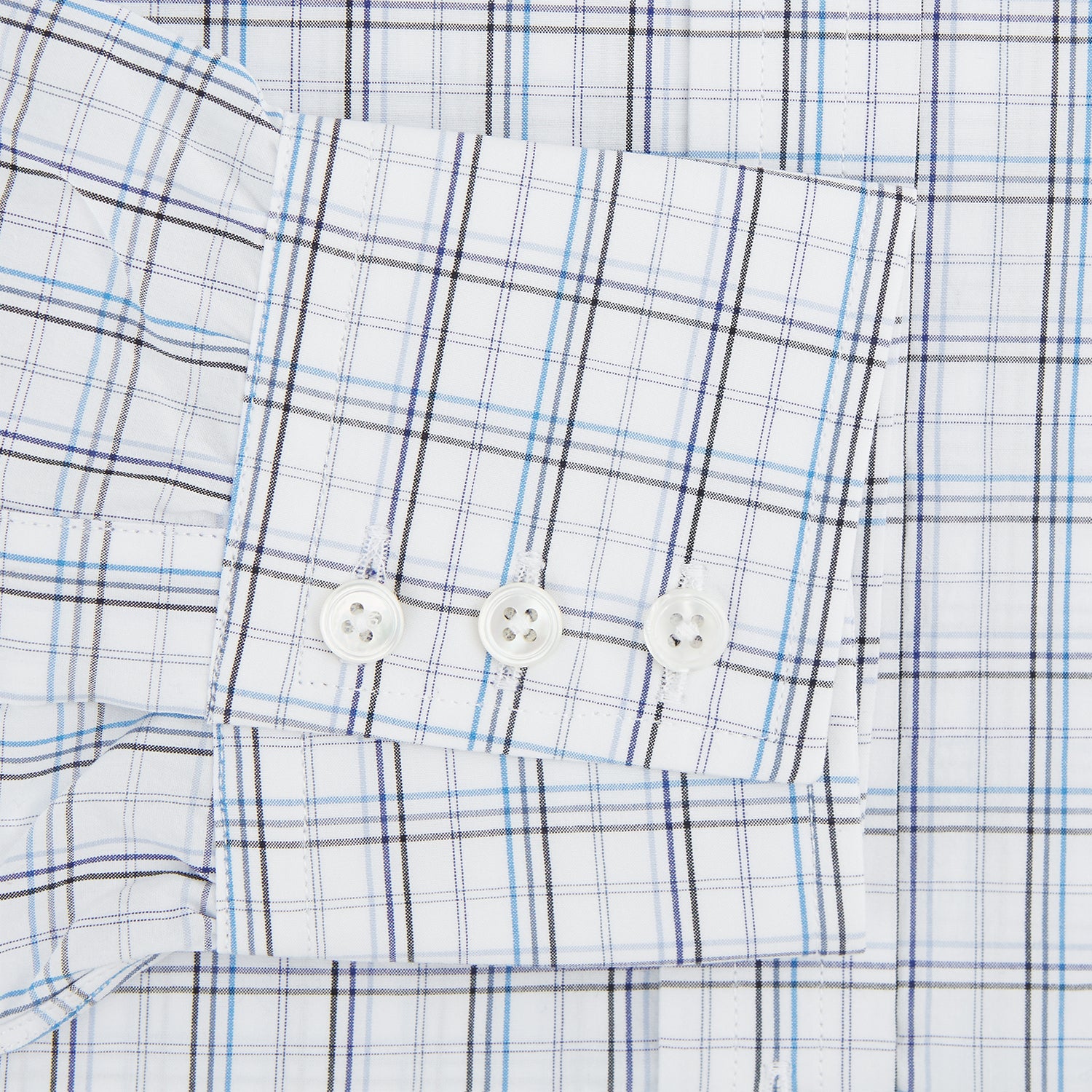 Image 3 of product Purple and Blue Multi Check Mayfair Shirt