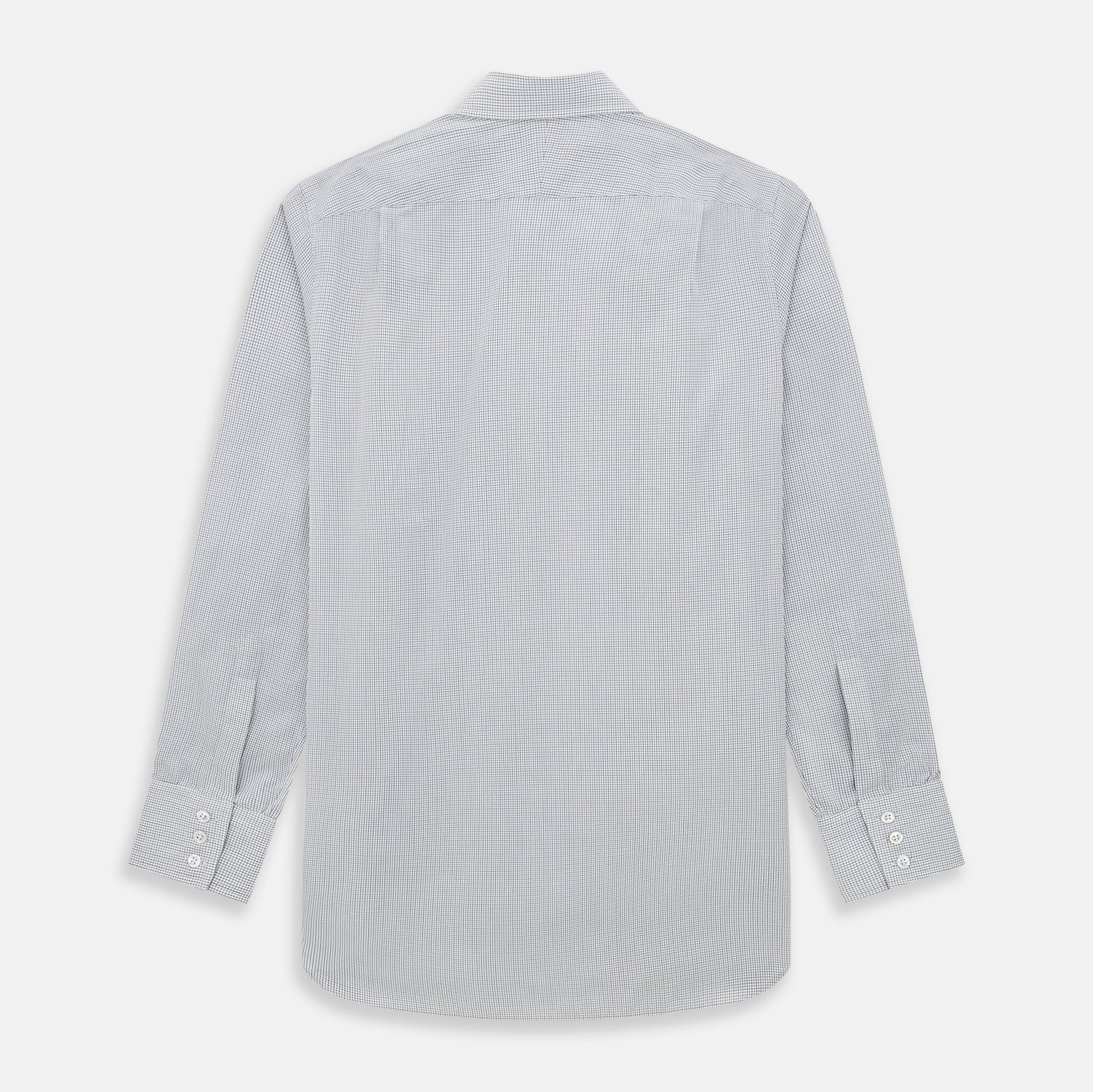 Image 3 of product Midnight Blue Grid Check Mayfair Shirt