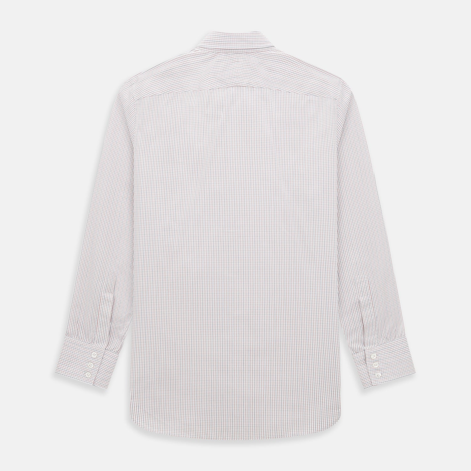 Image 3 of product Red and navy Check Windsor Shirt