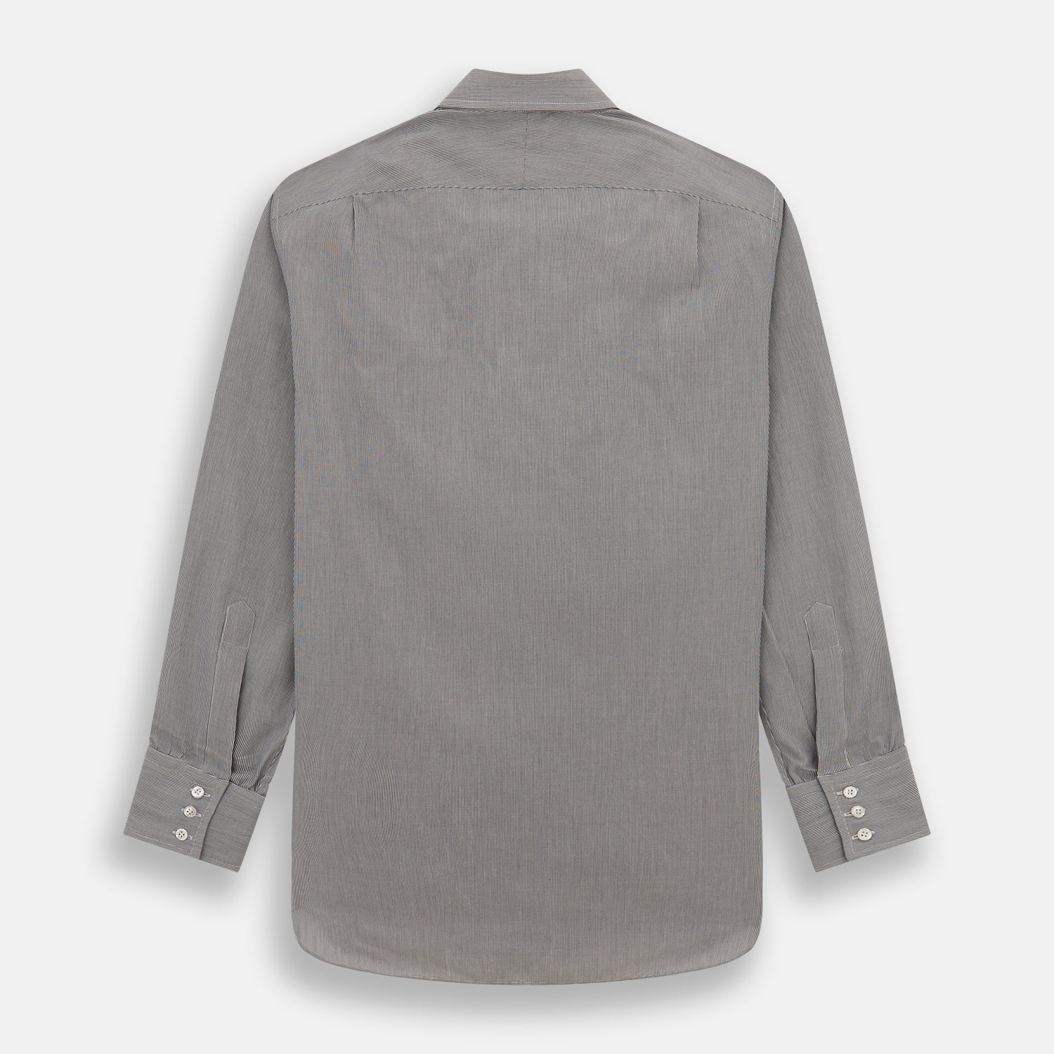 Image 3 of product Navy Fine Stripe Mayfair Shirt