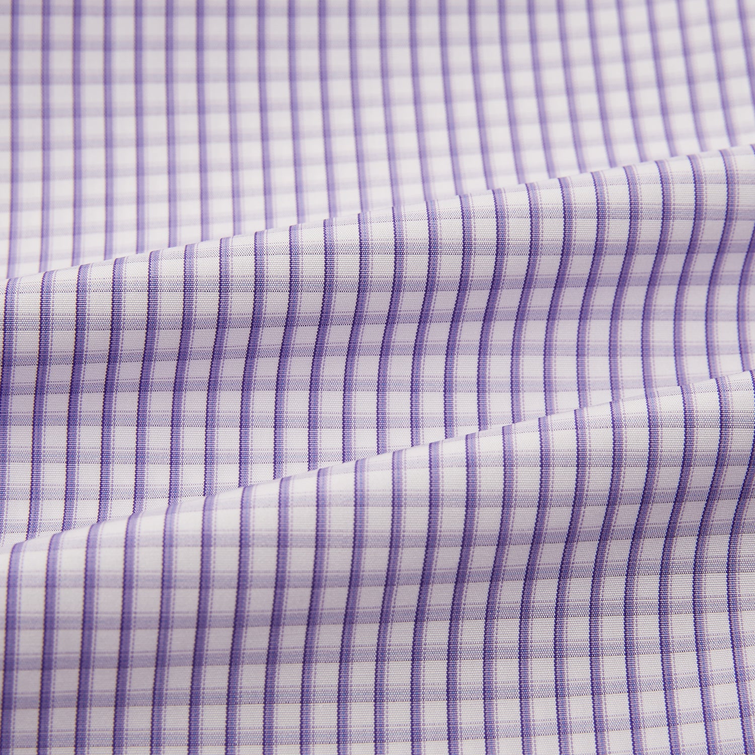 Image 6 of product Purple Micro Shadow Check Mayfair Shirt