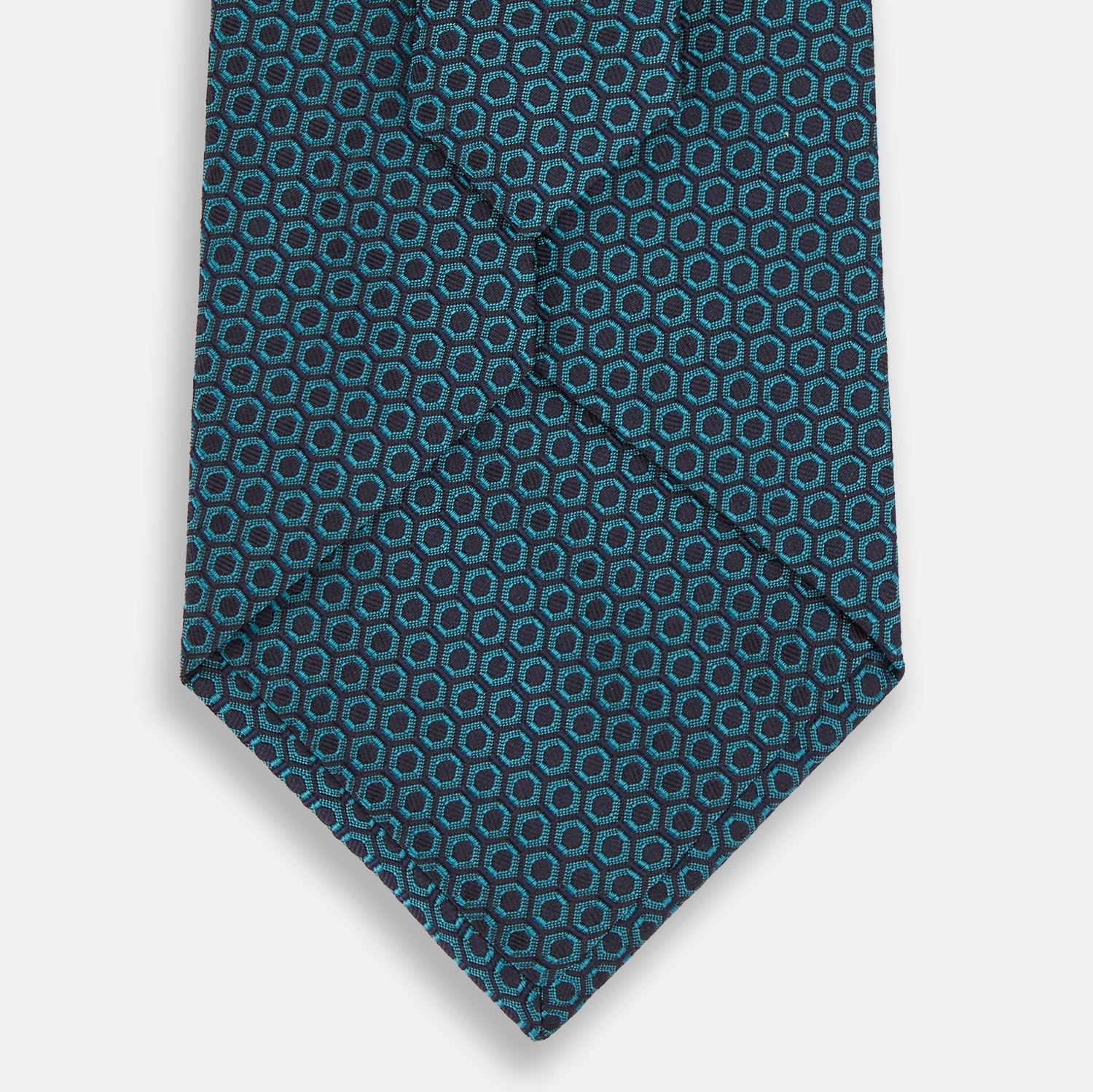 Image 3 of product Turquoise Micro Hexagon Tie