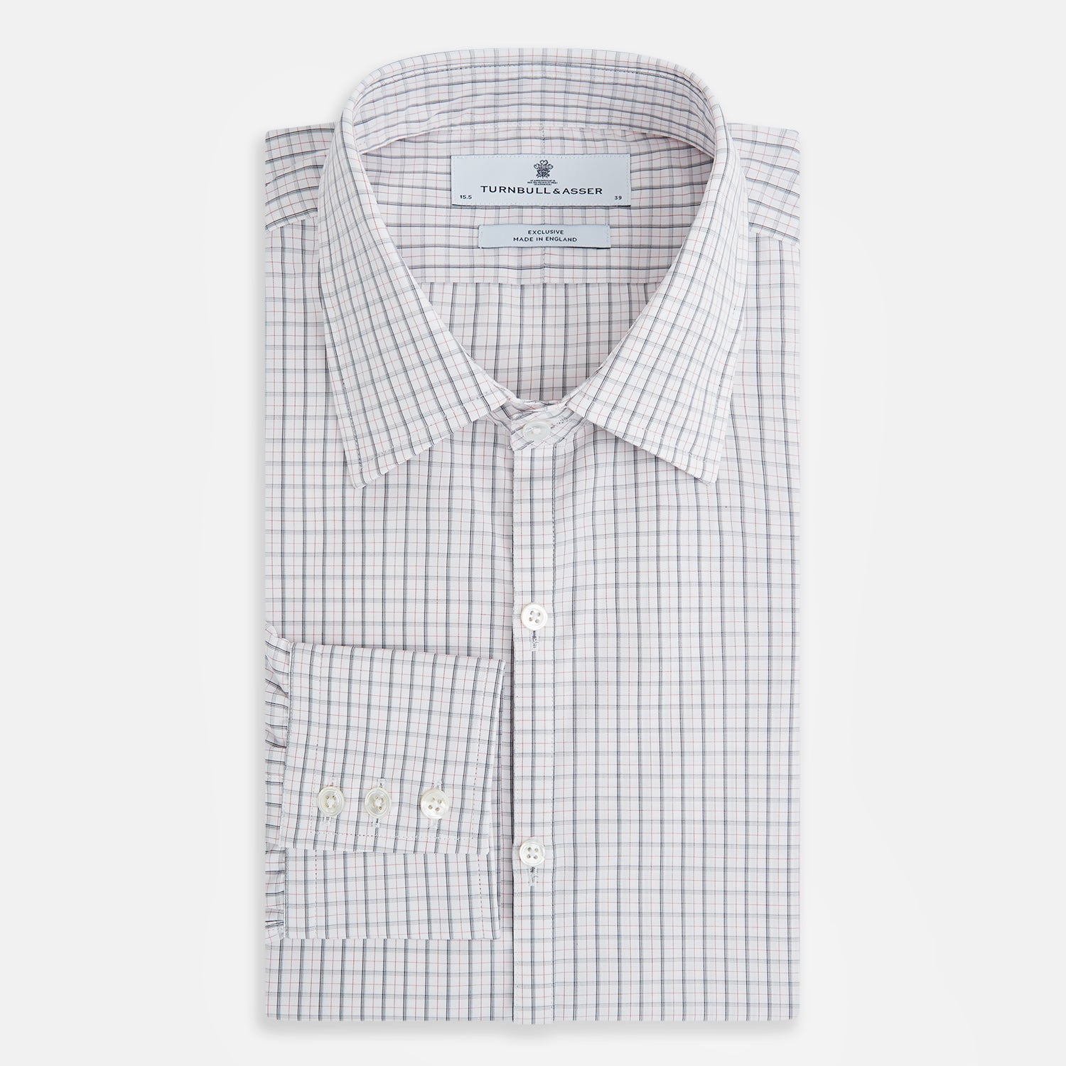 Image 5 of product Blue and Red Graph Check Westminster Shirt