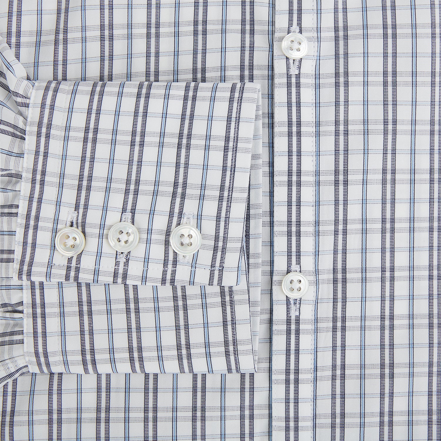Image 4 of product Navy and Blue Multi Tattersall Westminster Shirt