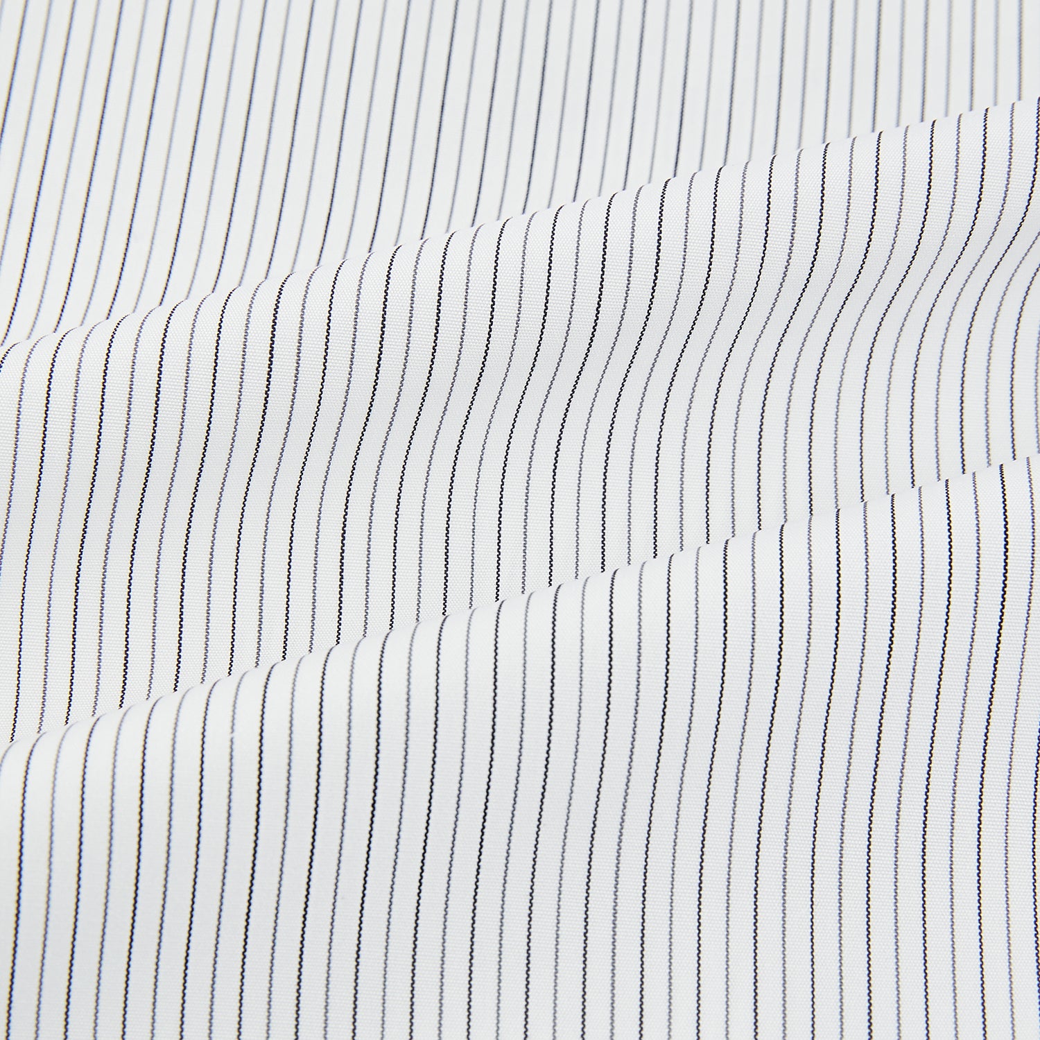 Image 6 of product Midnight Blue and Grey Fine Stripe Mayfair Shirt