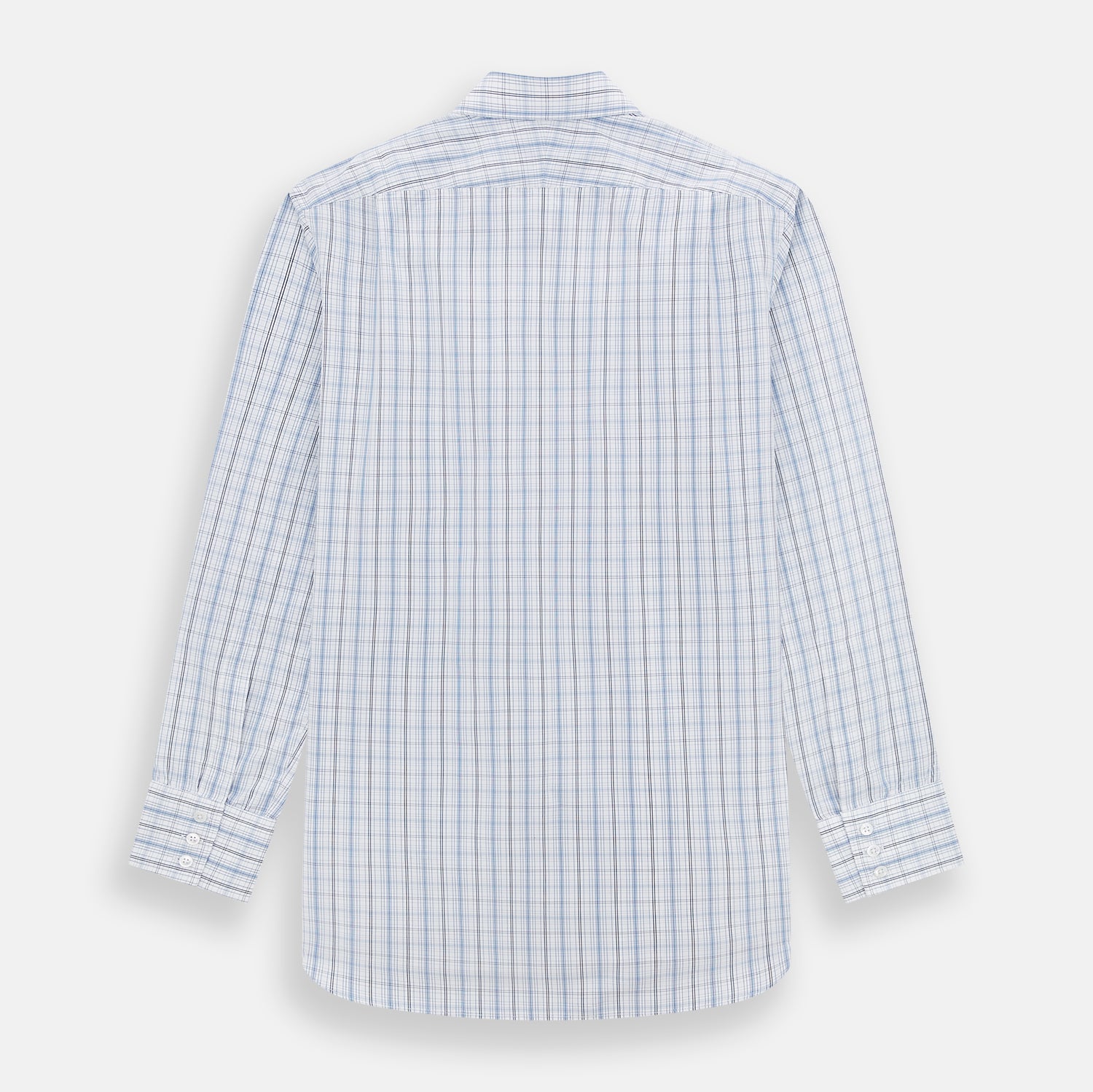 Image 3 of product Blue and Navy Multi Check Mayfair Shirt