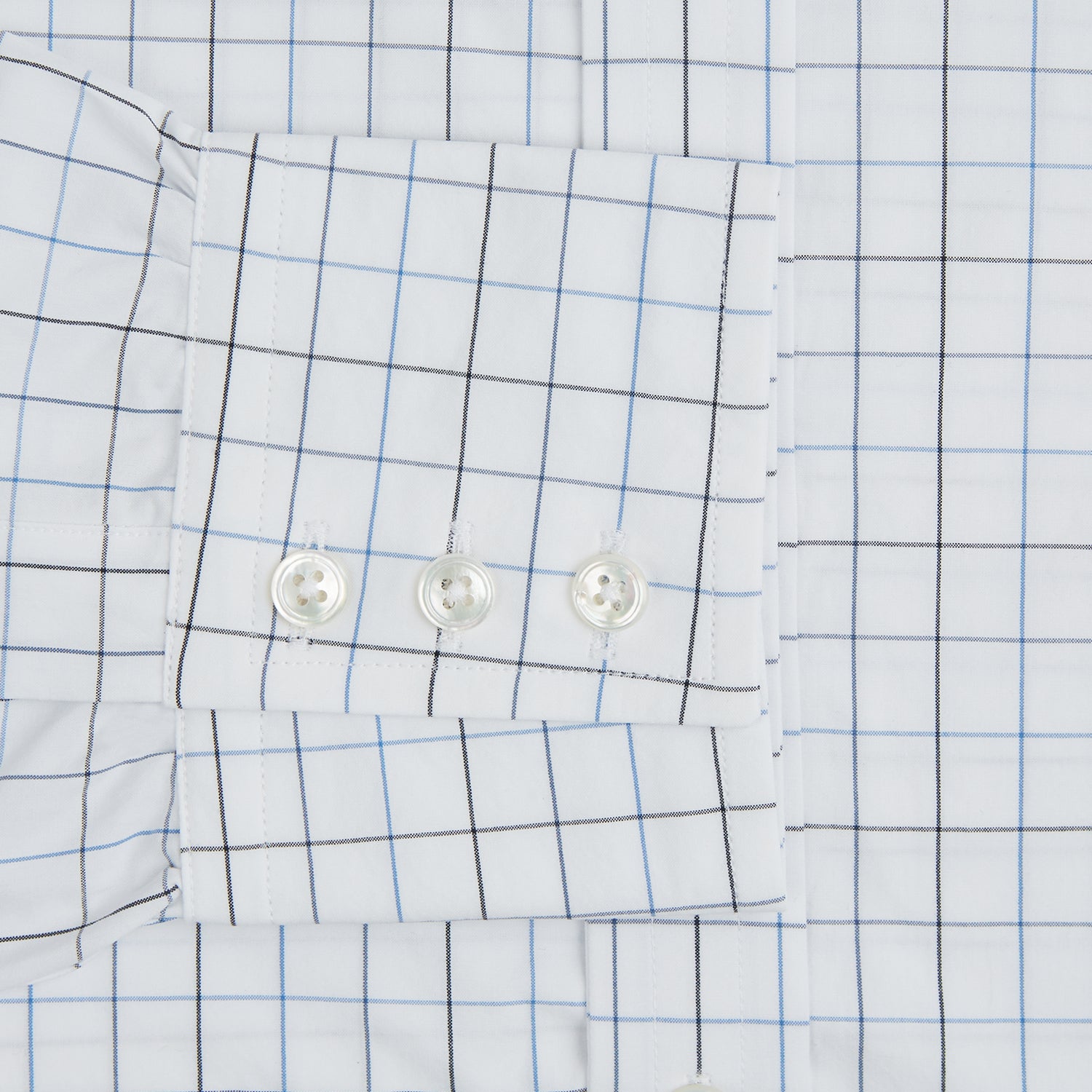 Image 4 of product Blue Grid Check Mayfair Shirt