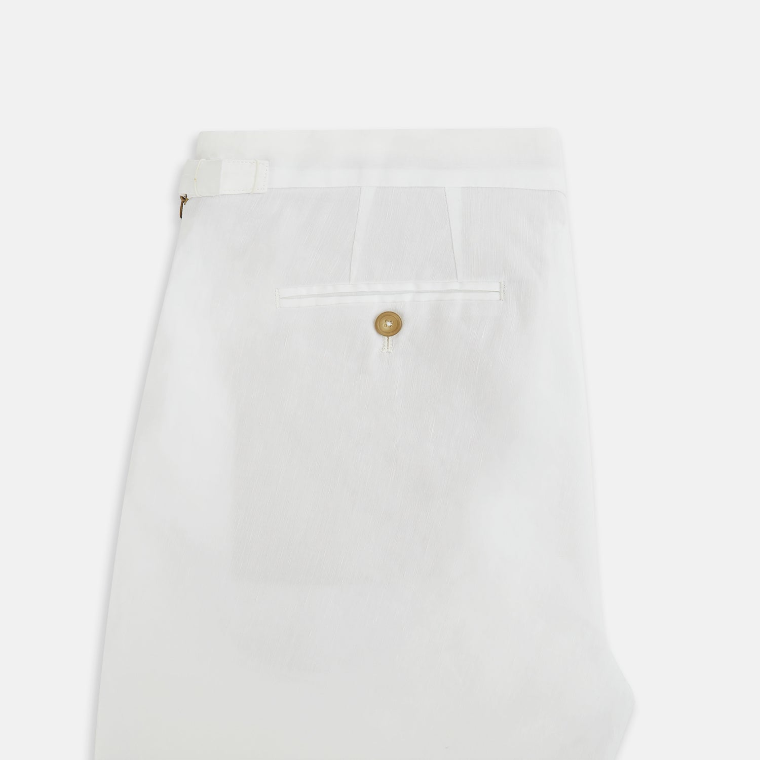 Image 5 of product White Linen Henry Trousers