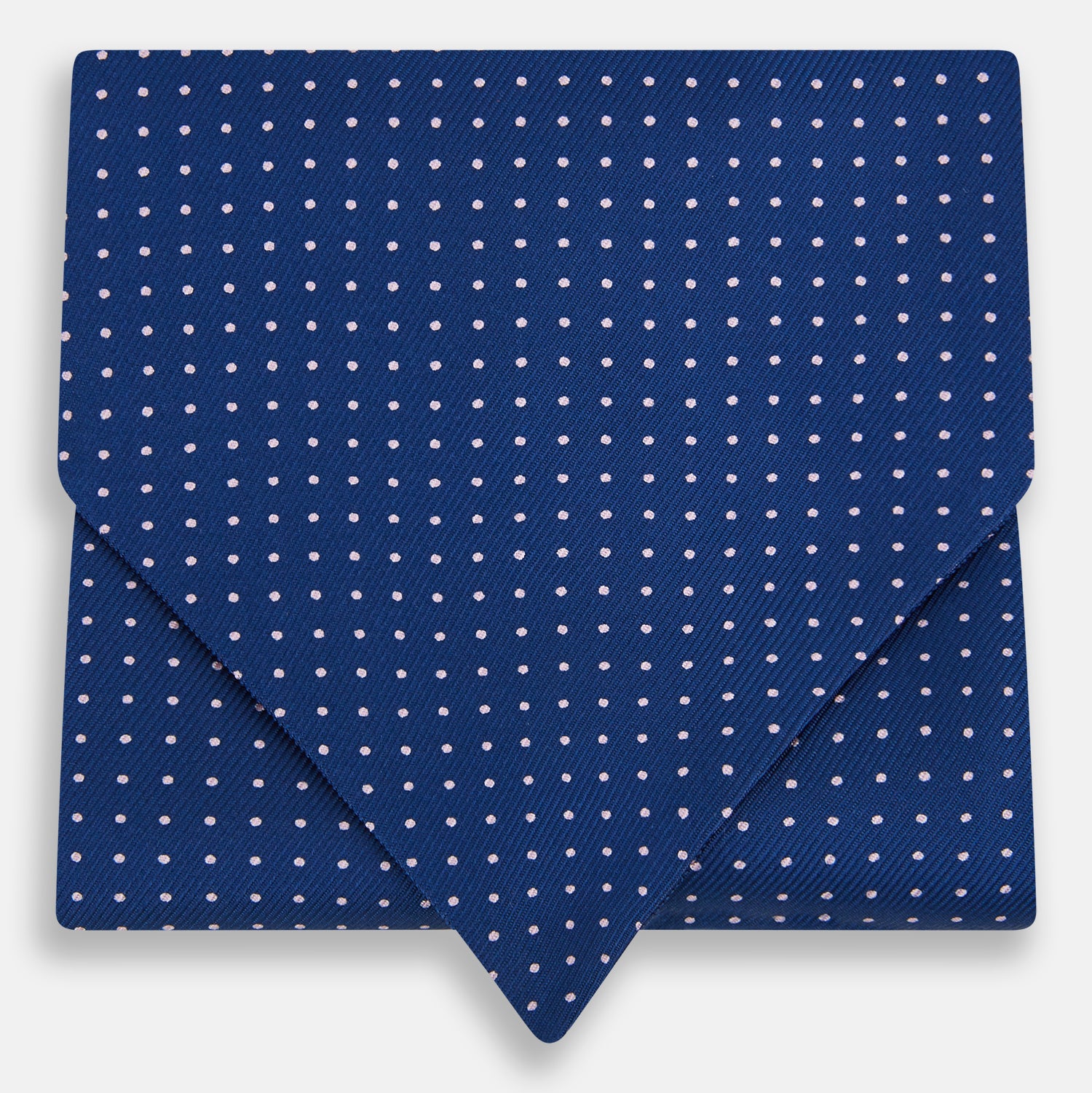 Image 1 of product Pink Dot and Royal Blue Silk Cravat