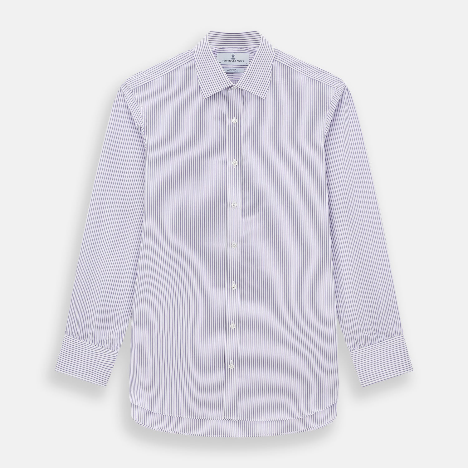 Image 1 of product Purple Shadow Stripe Mayfair Shirt