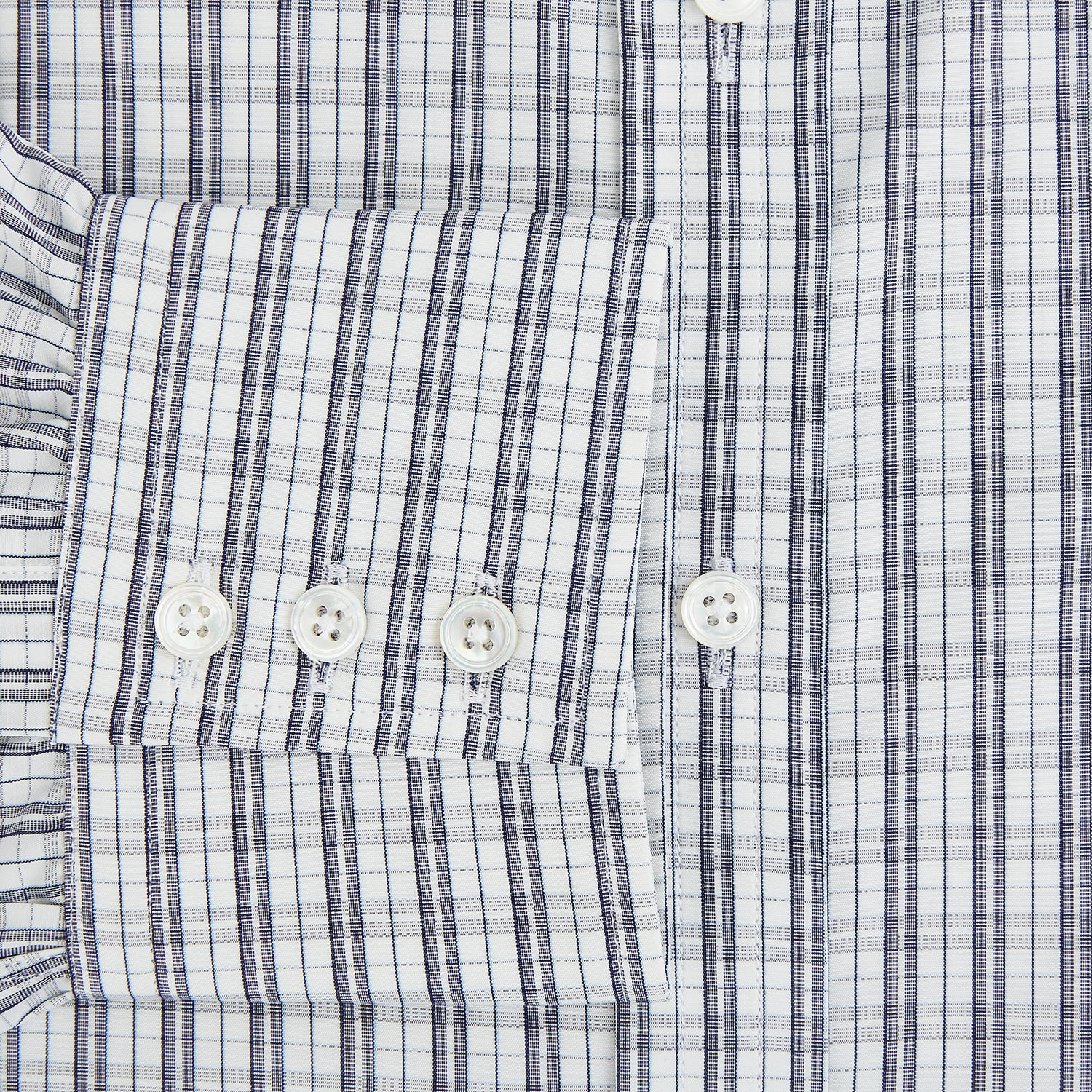 Image 4 of product Navy Multi Check Mayfair Shirt