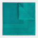 Petrol Green Dot Silk Pocket Square