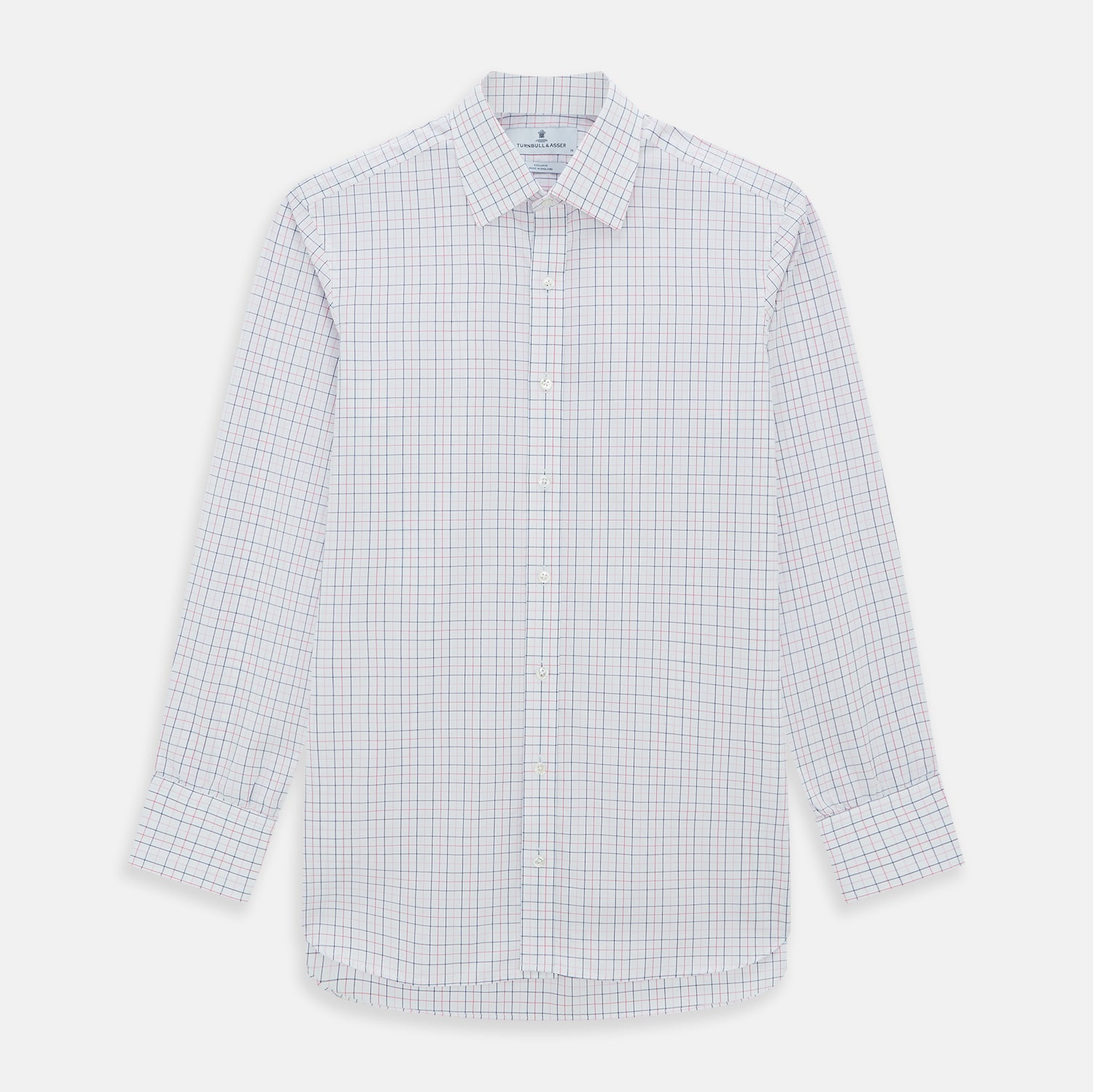 Image 1 of product Pink Overlay Grid Check Mayfair Shirt