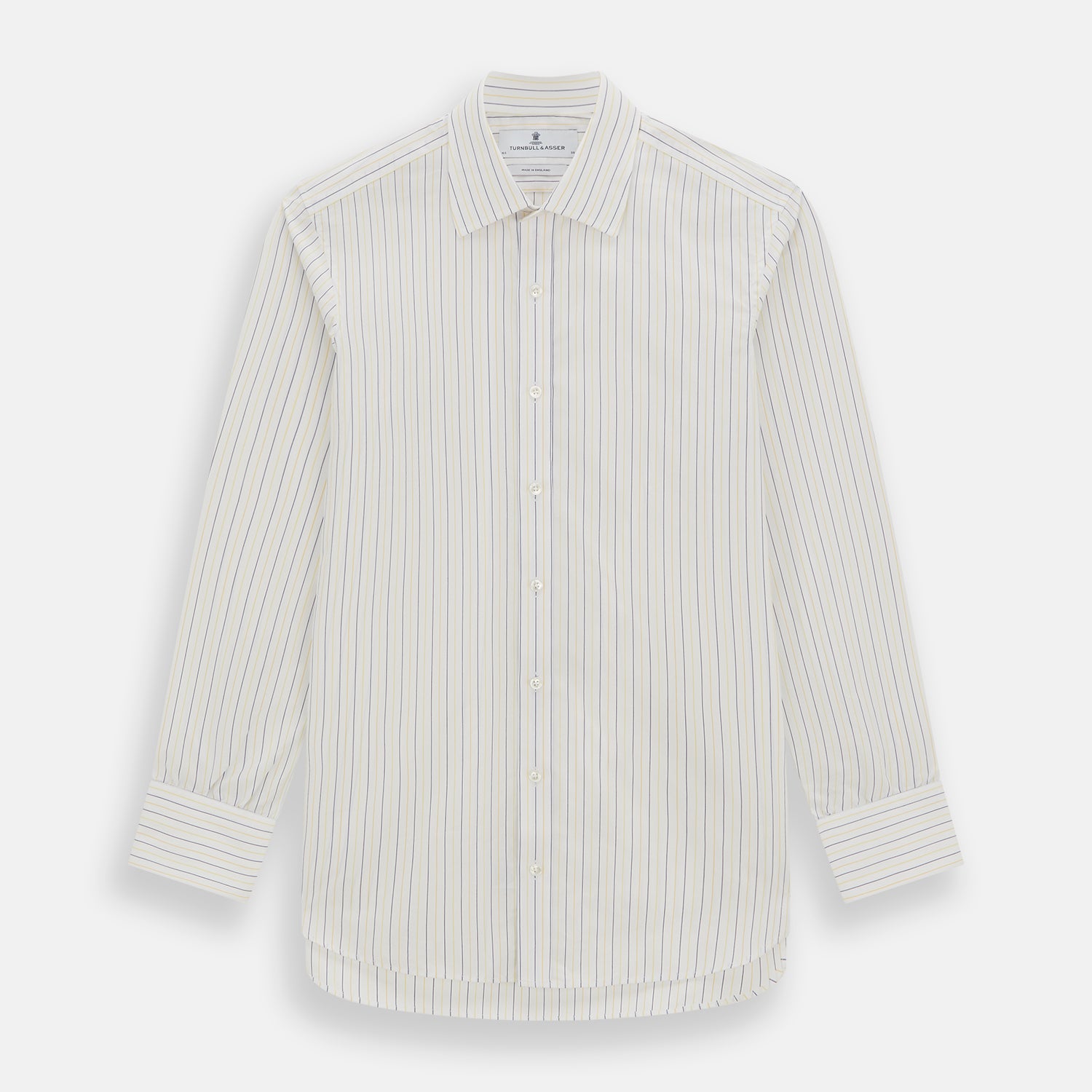 Image 1 of product Yellow Double Pinstripe Mayfair Shirt