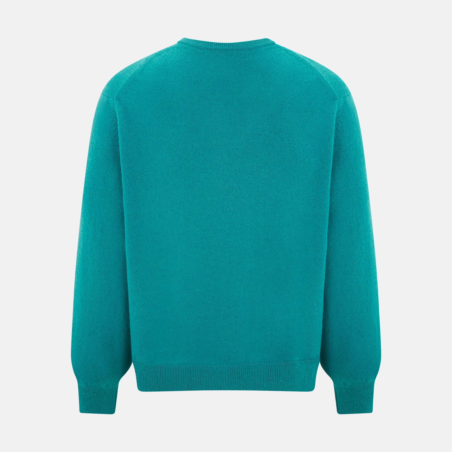 Image 3 of product Turquoise Cashmere V-neck Jumper