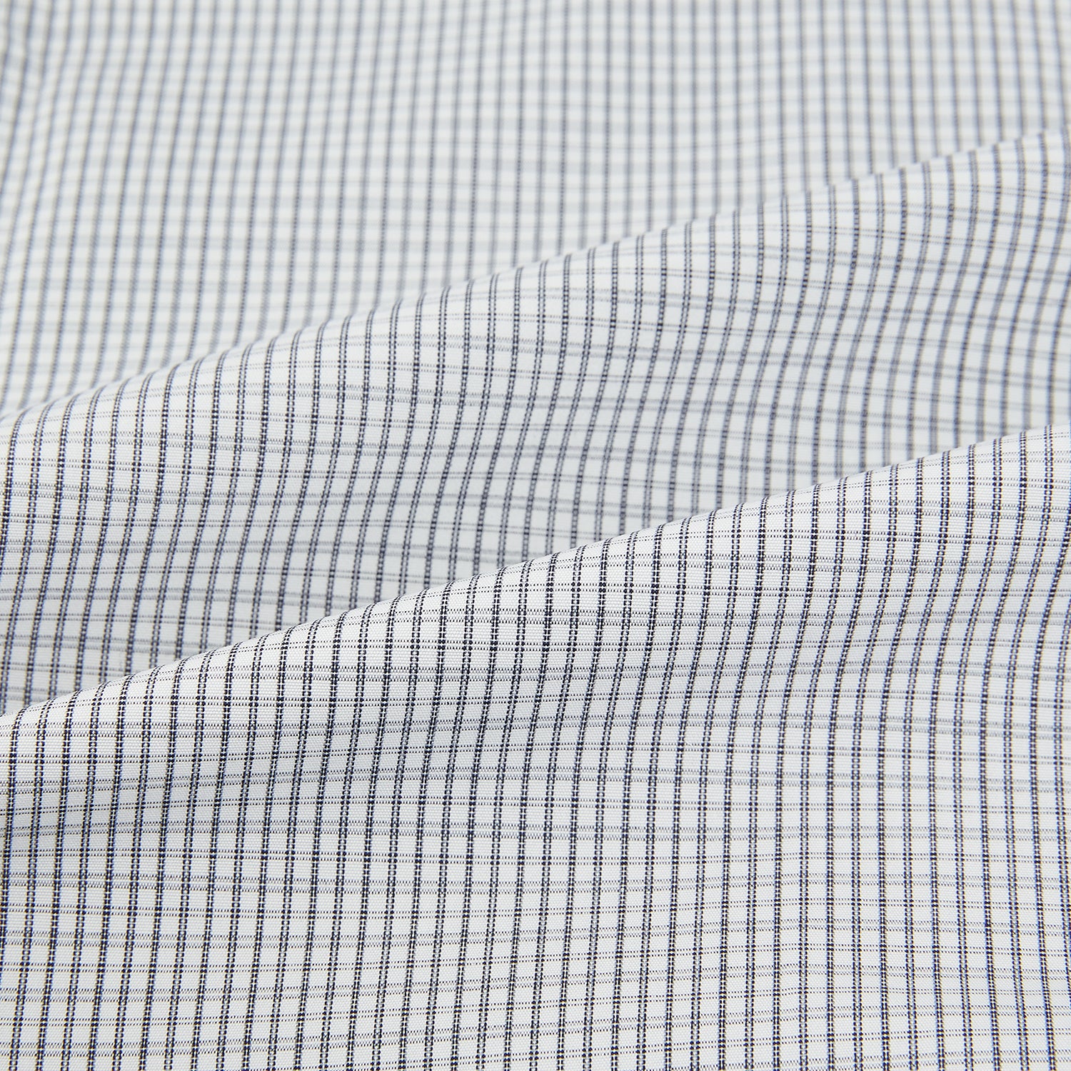 Image 6 of product Midnight Blue Micro  Tattersall Check Mayfair Shirt