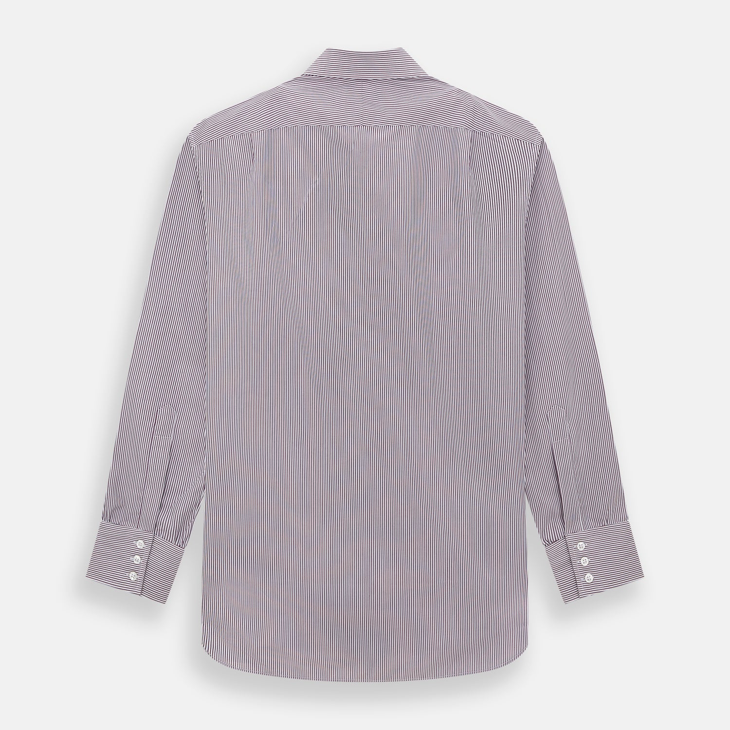 Image 3 of product Burgundy Shadow Stripe Mayfair Shirt