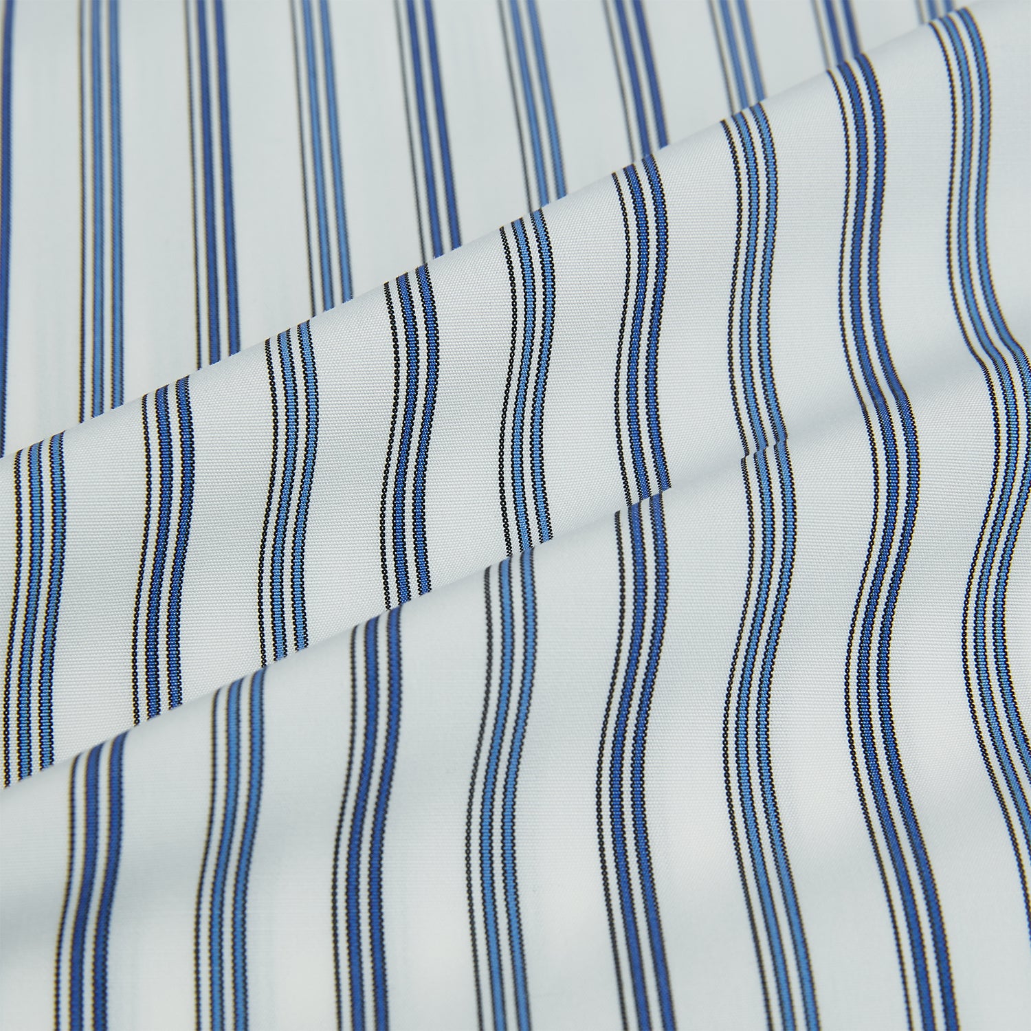 Image 8 of product SAPPHIRE BLUE MULTI TRACK STRIPE WINDSOR SHIRT