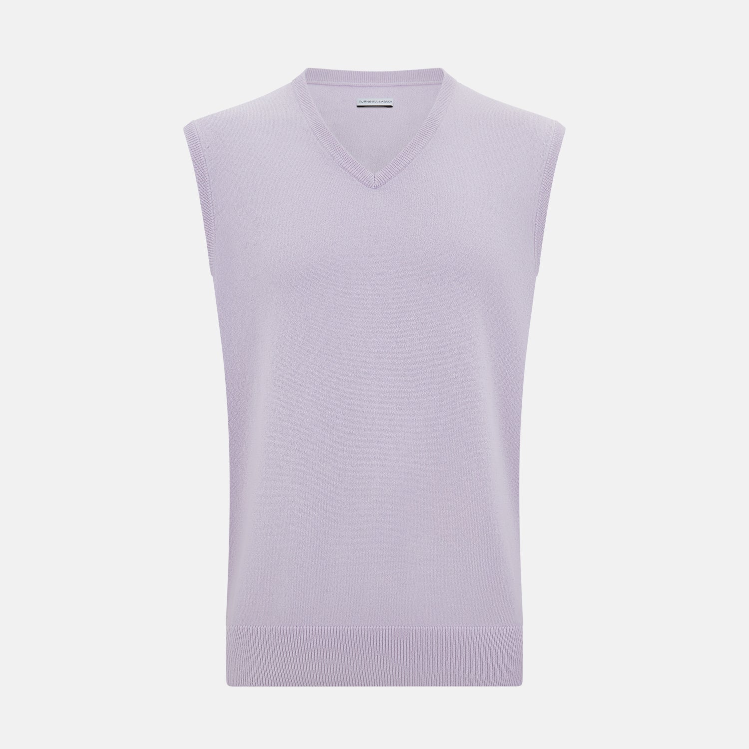 Image 1 of product Lilac Cashmere V-Neck Vest
