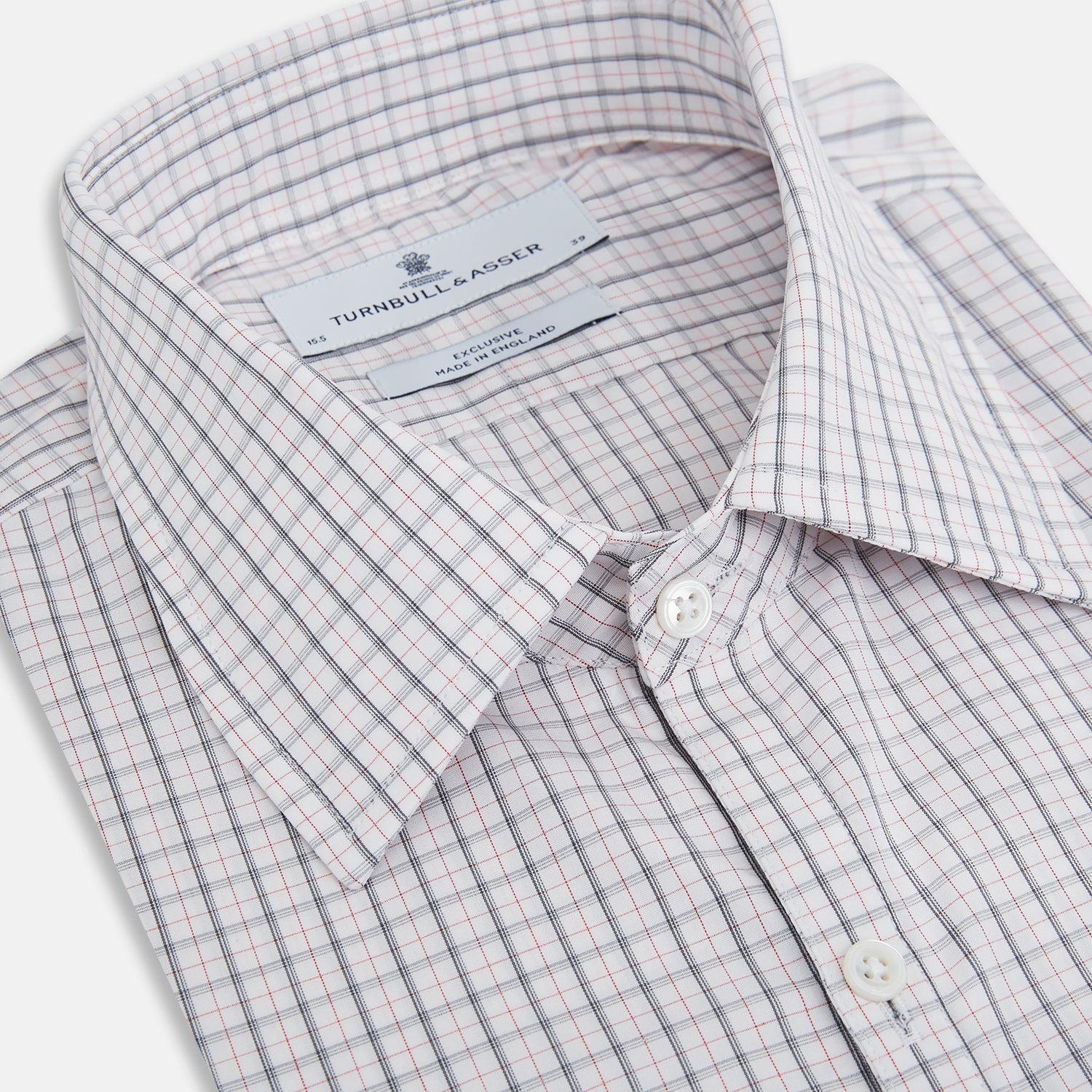 Image 2 of product Blue and Red Graph Check Westminster Shirt