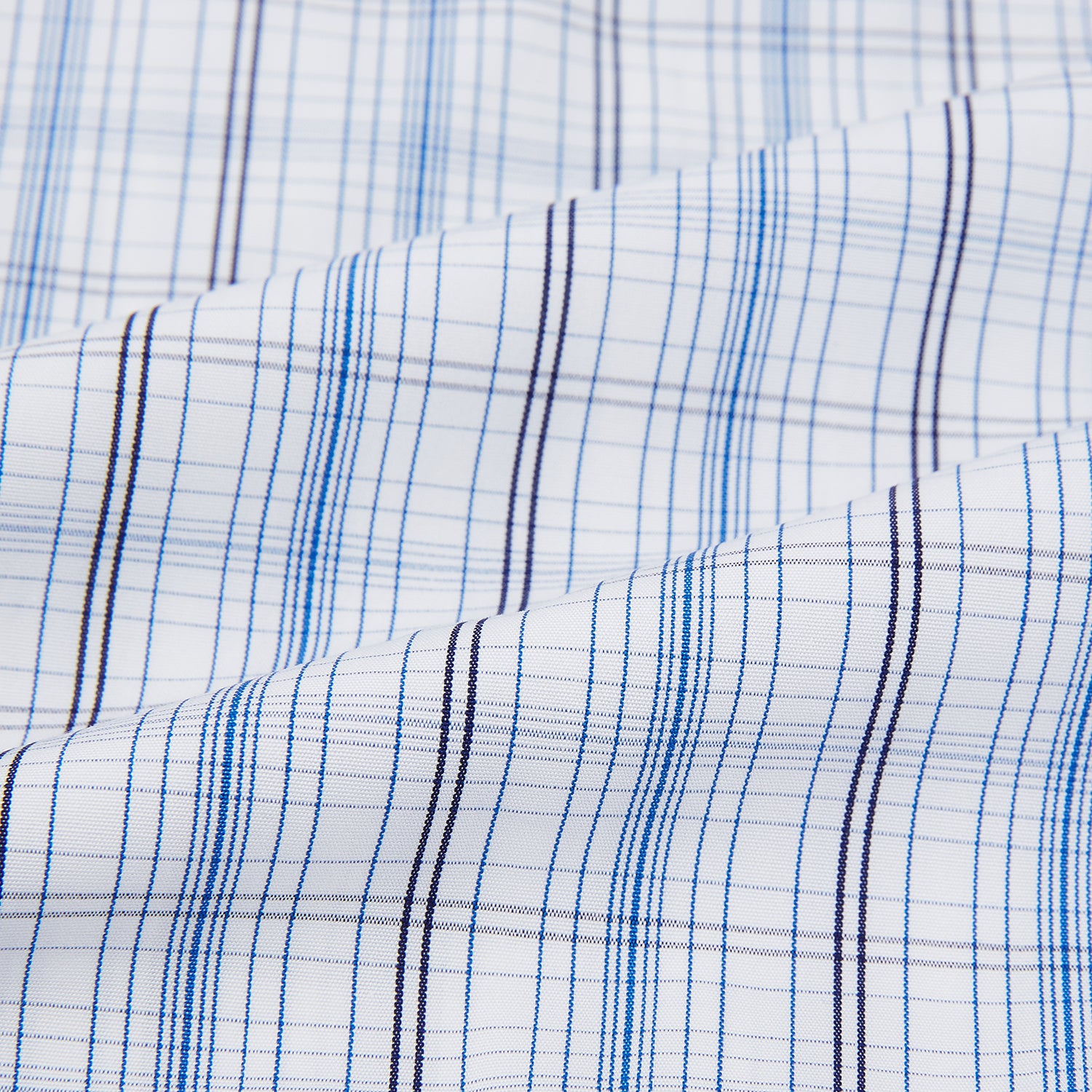 Image 6 of product Blue and Navy Multi Check Mayfair Shirt