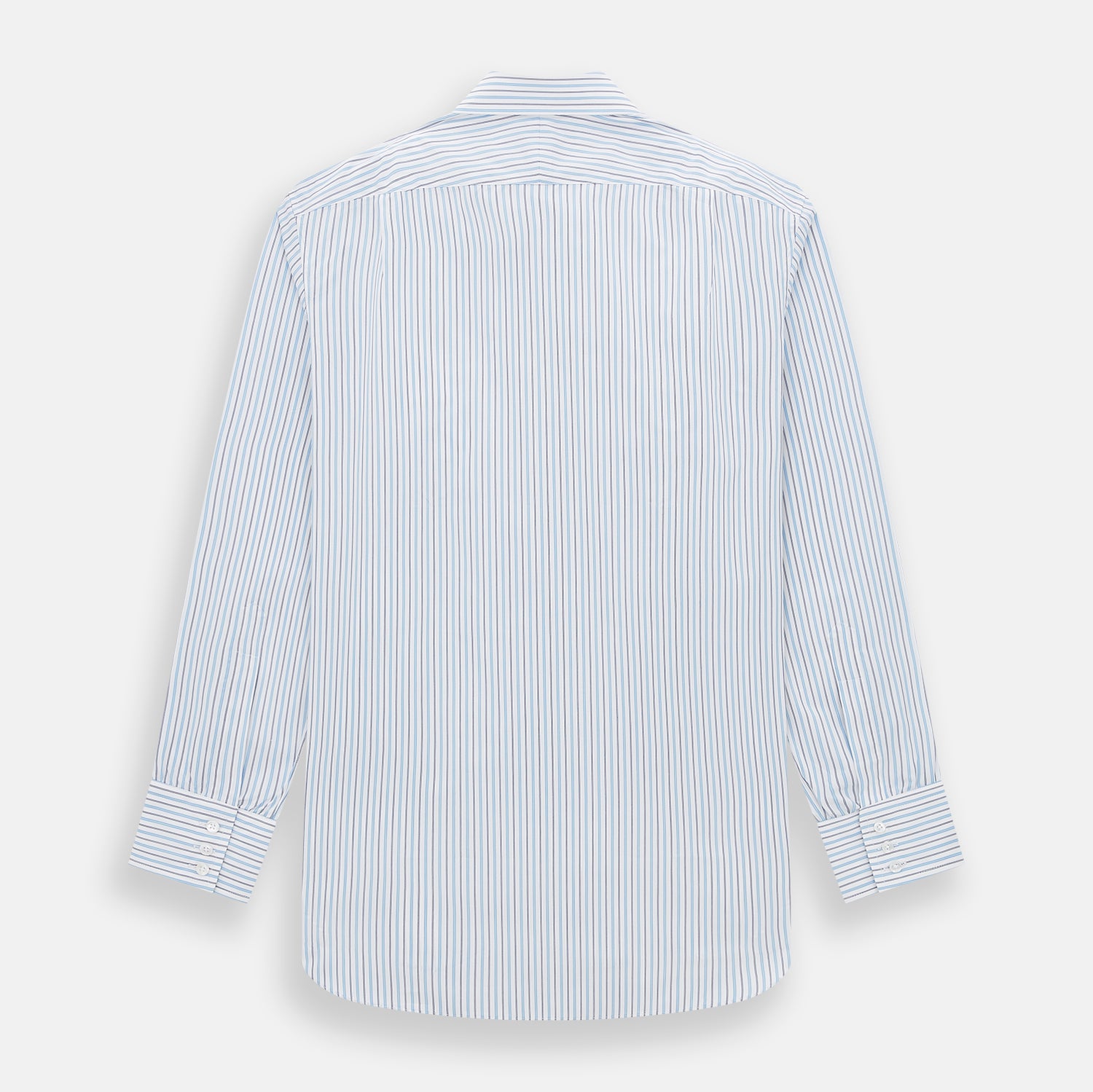 Image 3 of product Blue Multi Halo Stripe Mayfair Shirt
