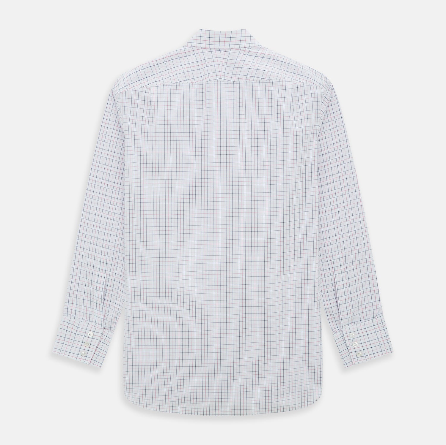 Image 3 of product Pink Overlay Grid Check Mayfair Shirt