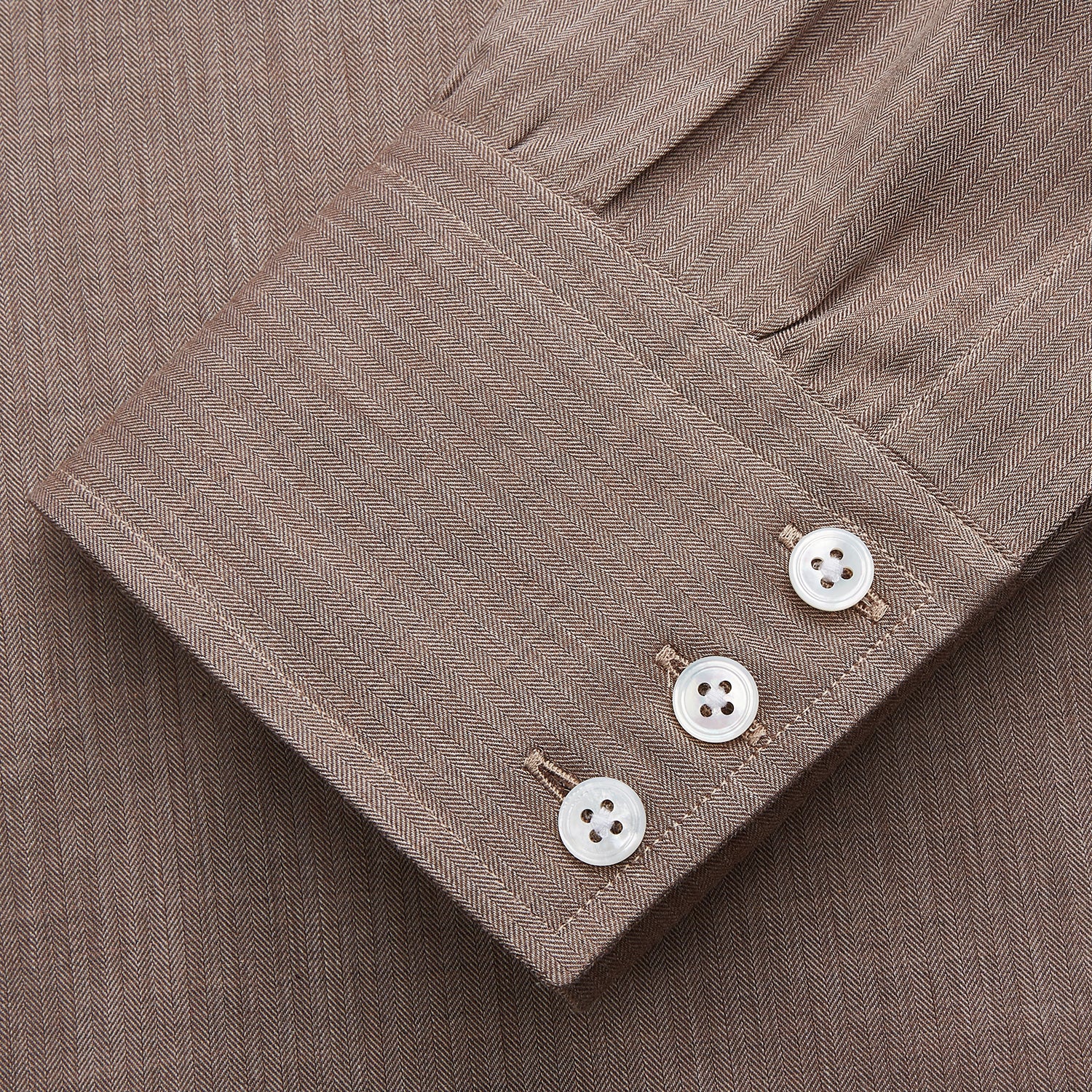 Image 2 of product Camel Cotton Melange Regular Fit Mayfair Shirt