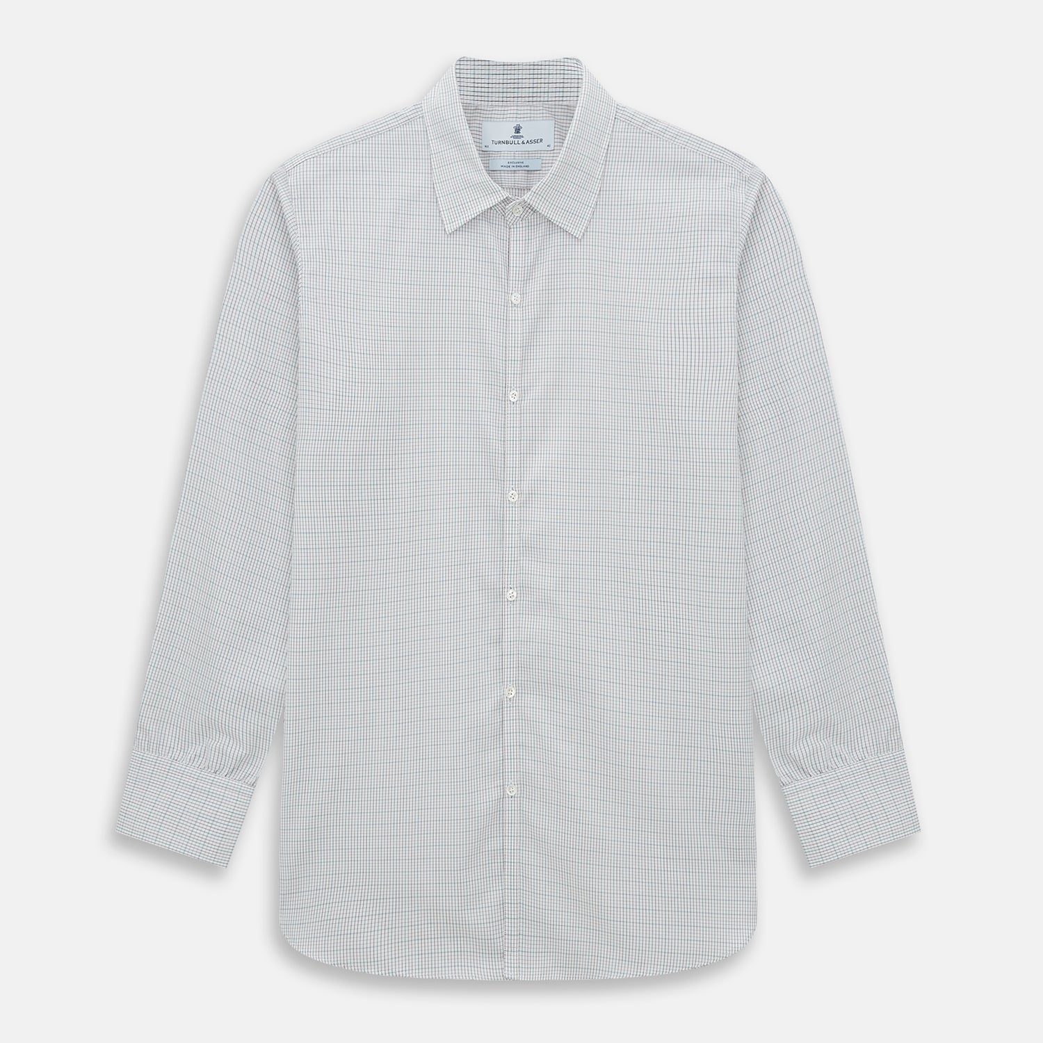 Image 1 of product BURGUNDY AND GREEN DOUBLE GRID CHECK WESTMINSTER SHIRT