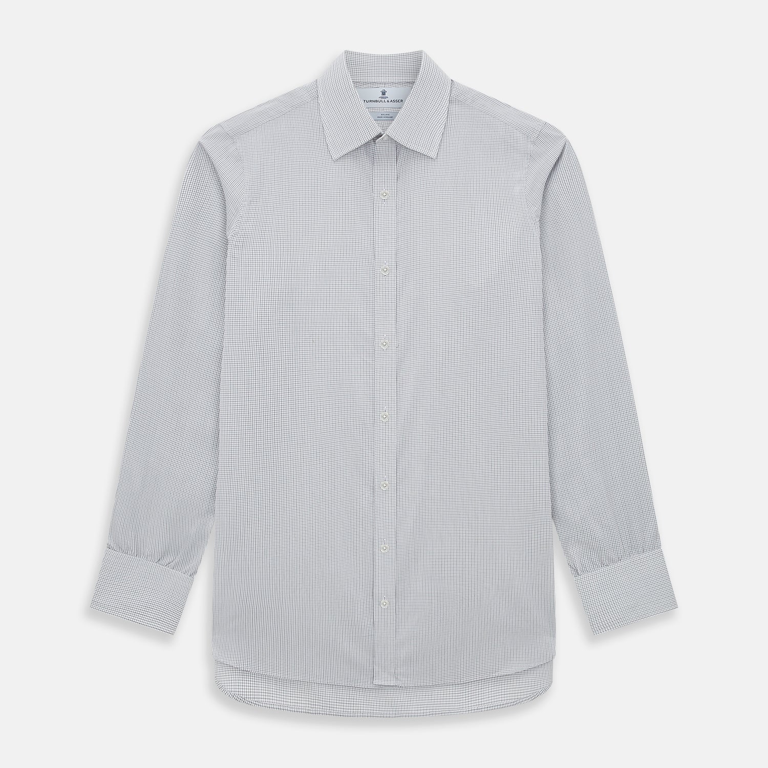 Image 1 of product Midnight Blue Grid Check Mayfair Shirt