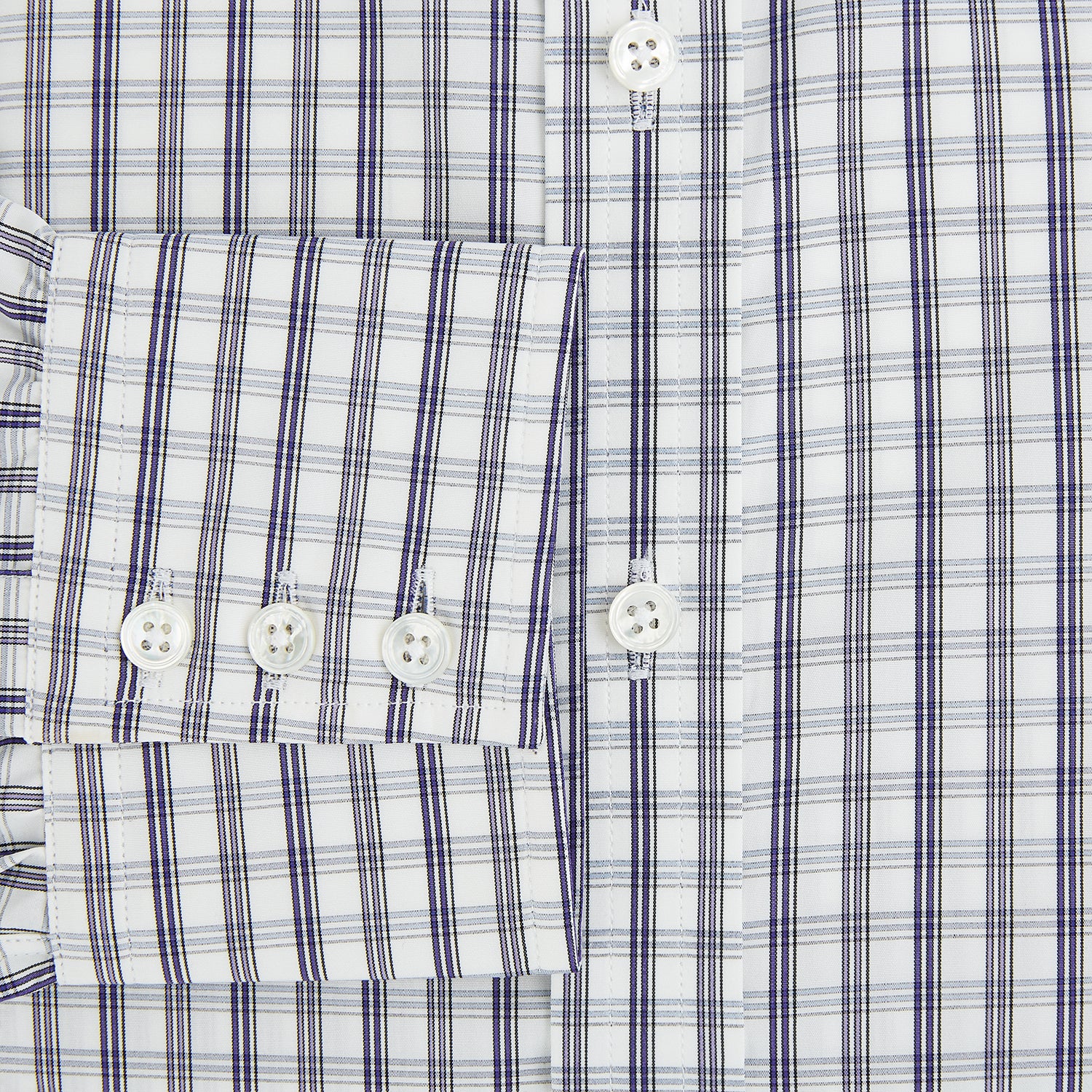 Image 4 of product Purple Multi Check Mayfair Shirt