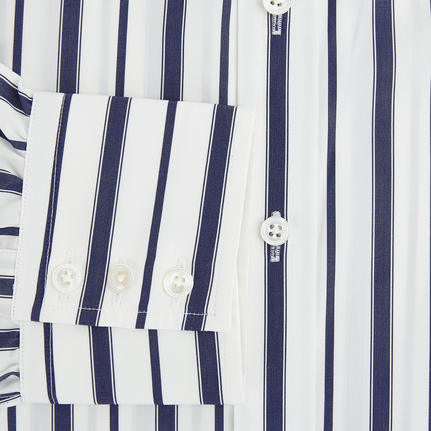 Image 4 of product Navy Double Stripe Mayfair Shirt