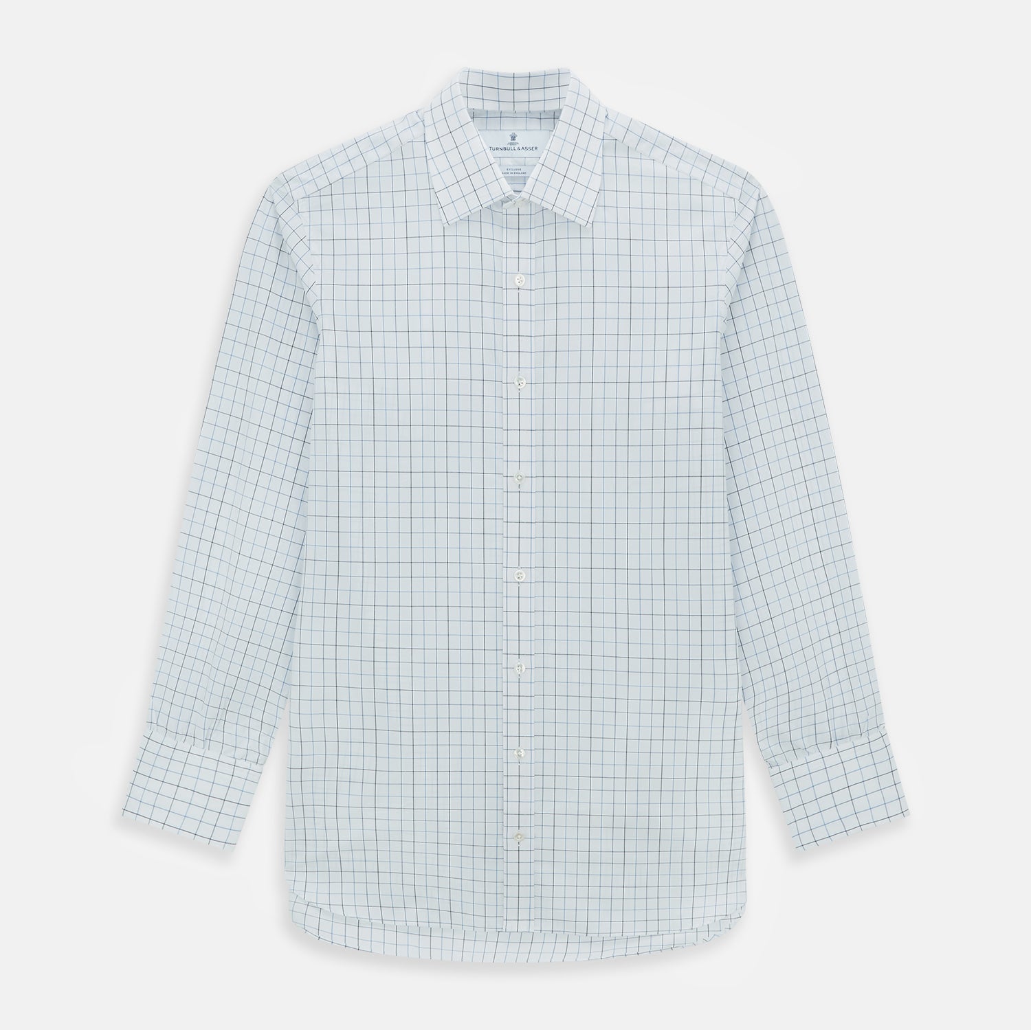 Image 1 of product Blue Grid Check Mayfair Shirt