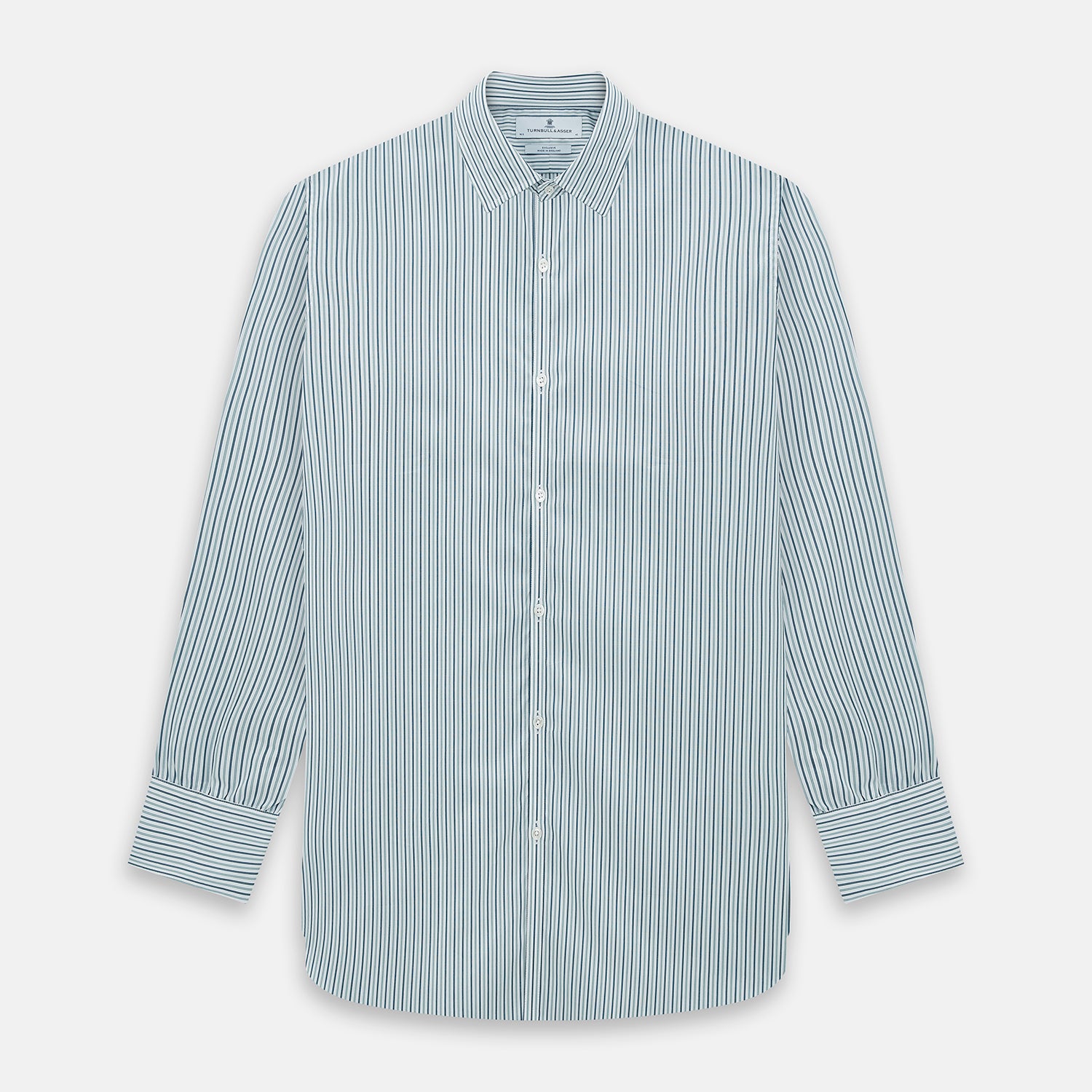 Image 1 of product GREEN DOUBLE STRIPE WESTMINSTER SHIRT