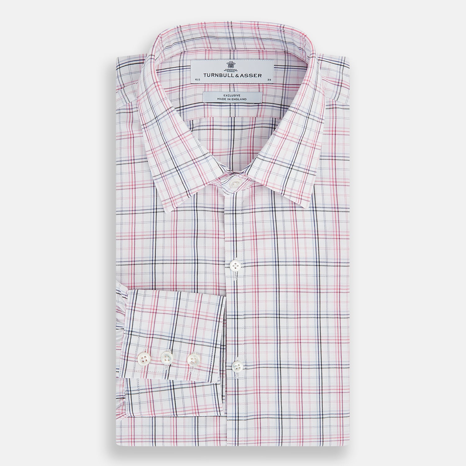 Image 5 of product Purple and Blue Multi Check Westminster Shirt