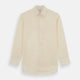 Cream Fine Pencil Stripe Mayfair Shirt