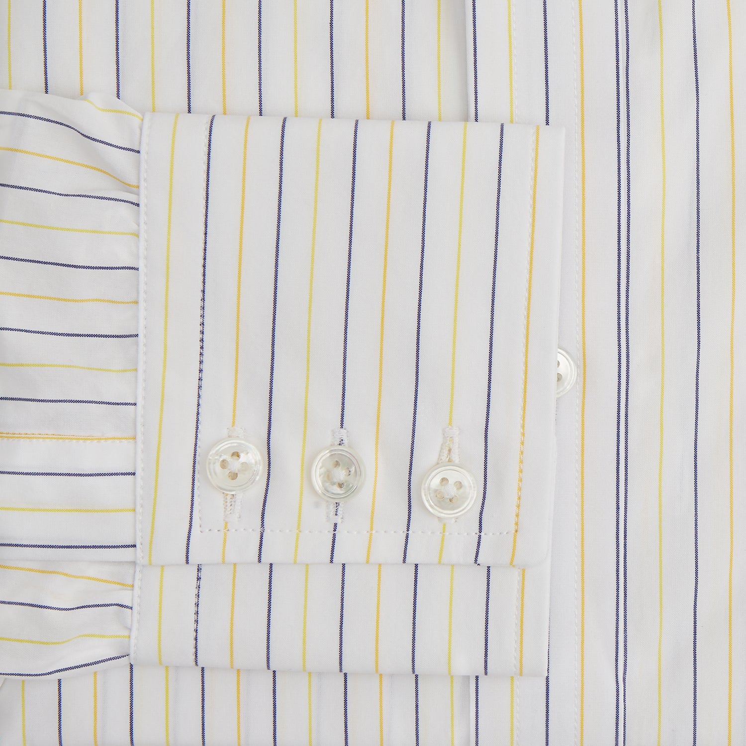 Image 3 of product Yellow Double Pinstripe Mayfair Shirt
