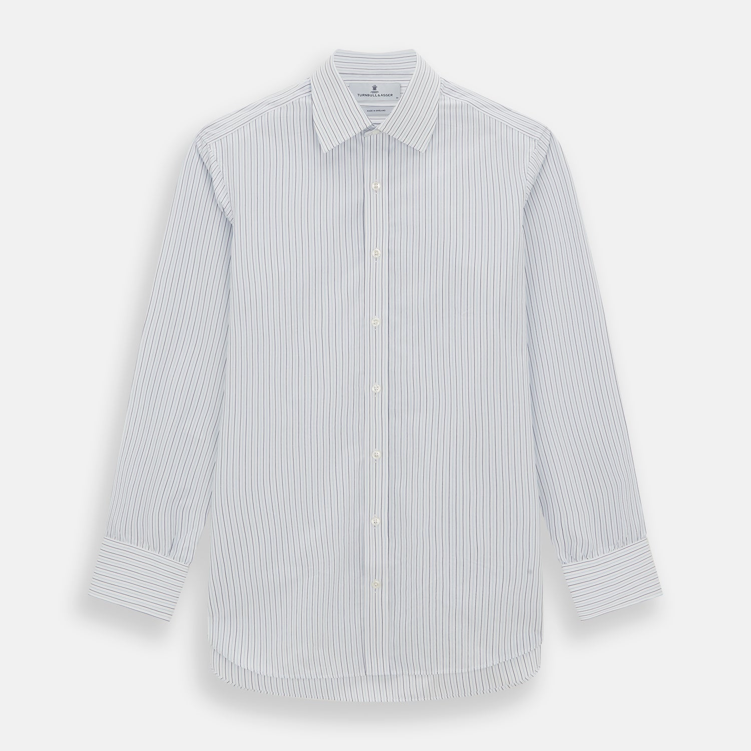 Image 1 of product Blue Double Pinstripe Mayfair Shirt