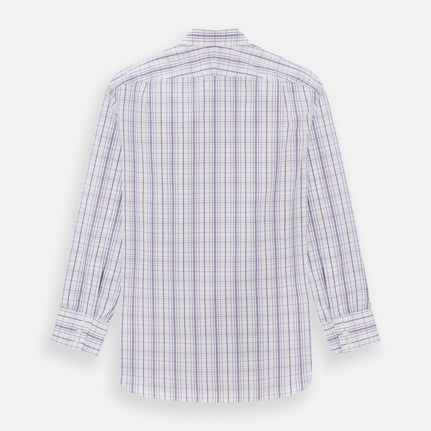 Image 3 of product Purple Plaid Check Mayfair Shirt