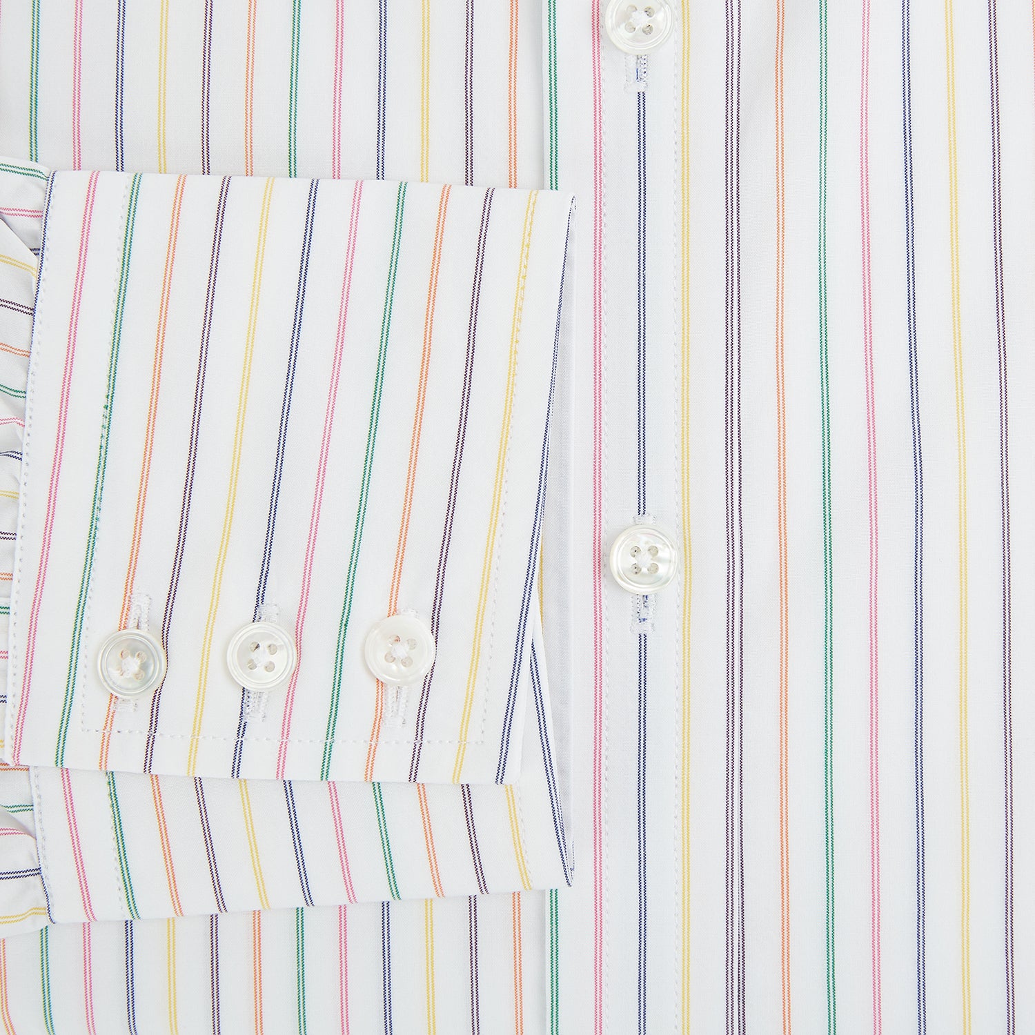 Image 4 of product Rainbow Double Pinstripe Mayfair Shirt